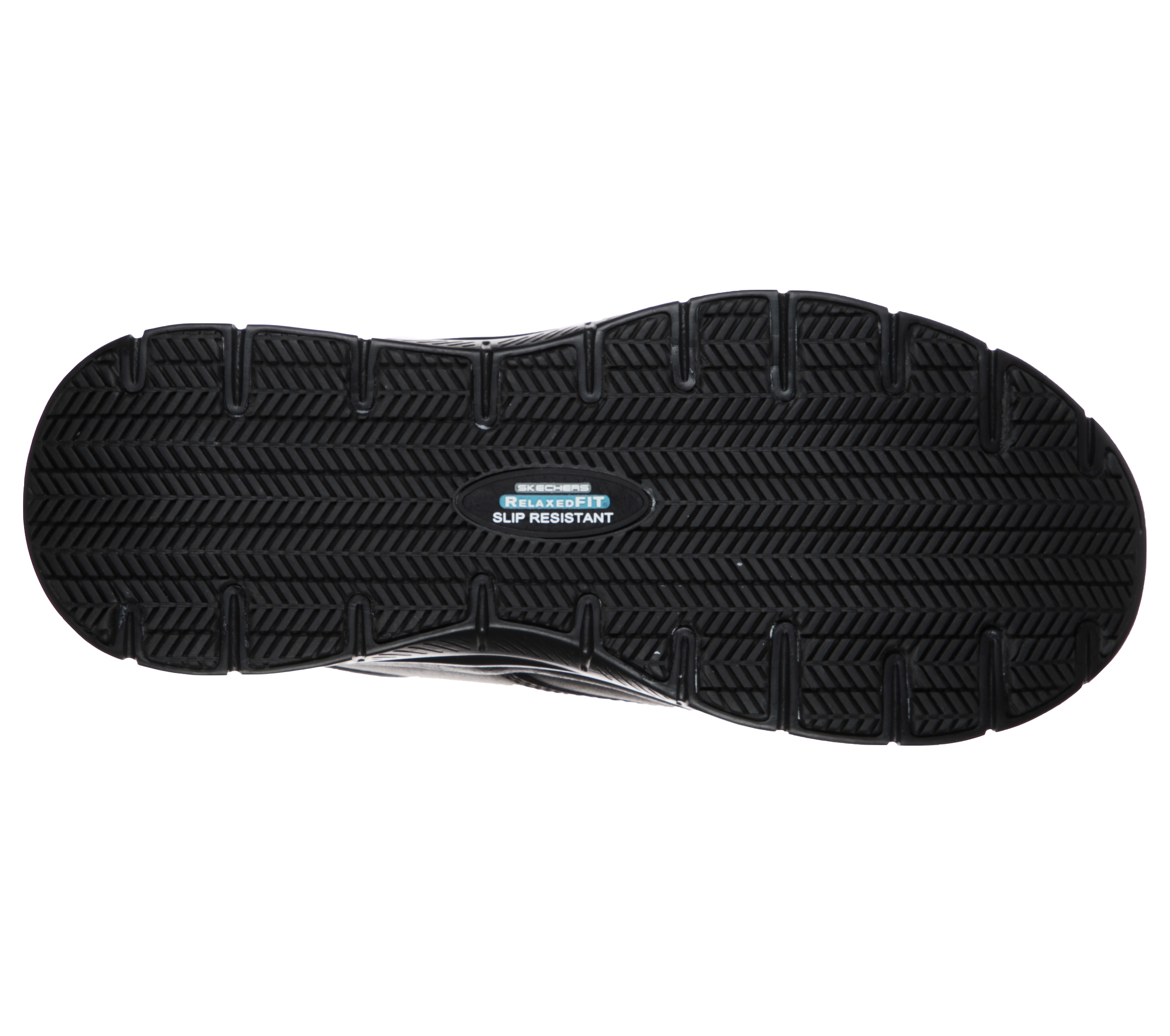 Skechers Berufsschuh »FLEX ADVANTAGE SR-FOURCHE«, Schnürschuh für Gastronomie, Pflege, mit gepolsterter Innensohle