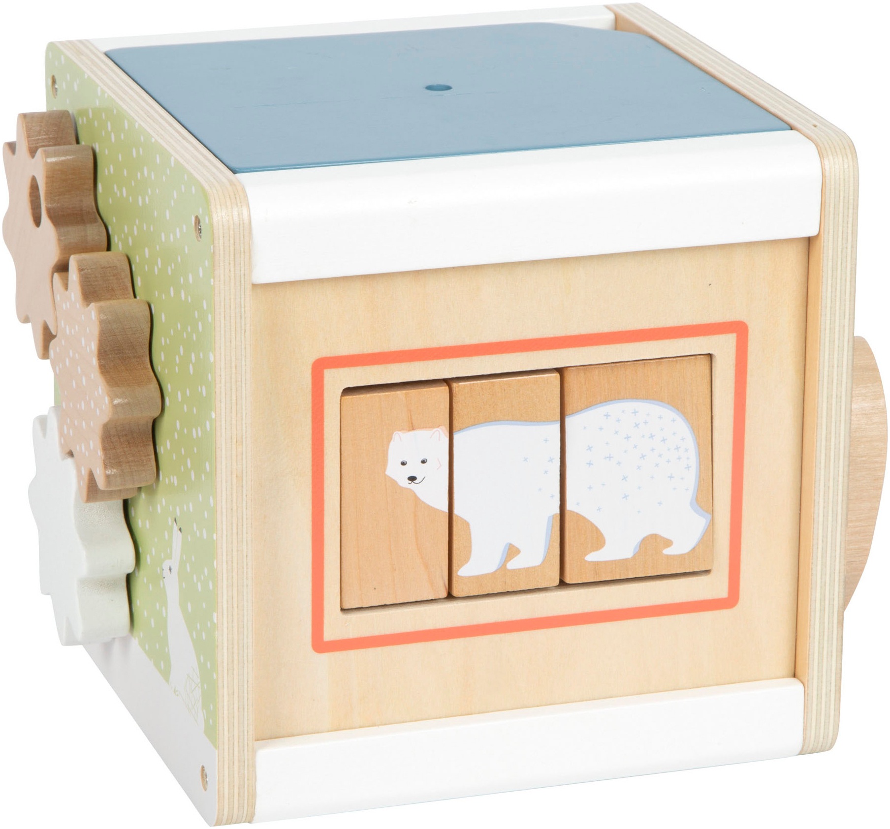 Small Foot Motorikwürfel »Arctic«, aus Holz; FSC®- schützt Wald - weltweit