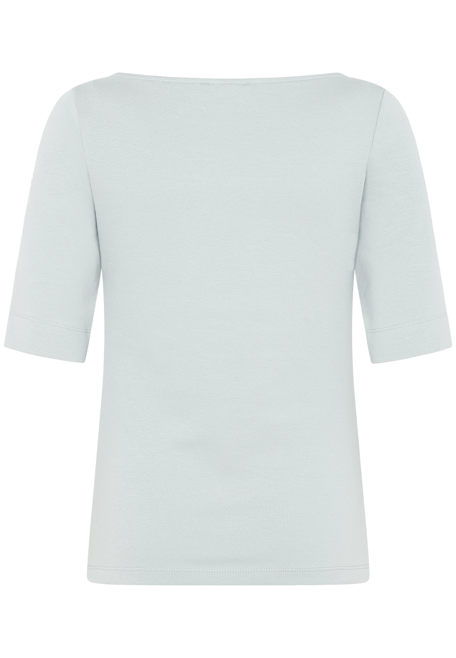 Zero 3/4-Arm-Shirt »Damen Shirt mit U-Boot-Ausschnitt« 1 Plain/ ohne Details