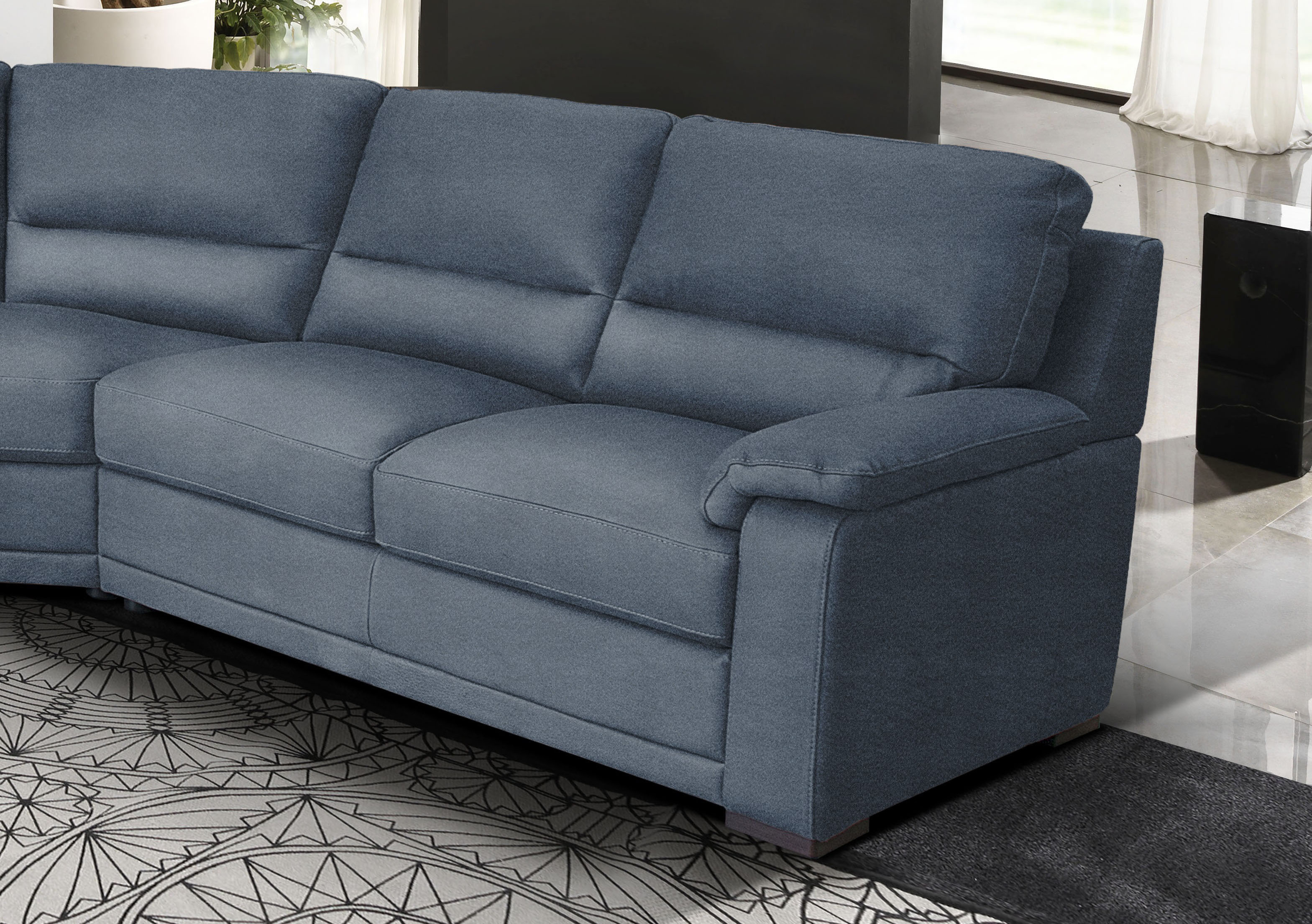 Thumbnail - Egoitaliano Ecksofa "Doris, modernes Designerecksofa in hochwertigen Microfaserqualitäten", edle Detailverarbeitung, wah...