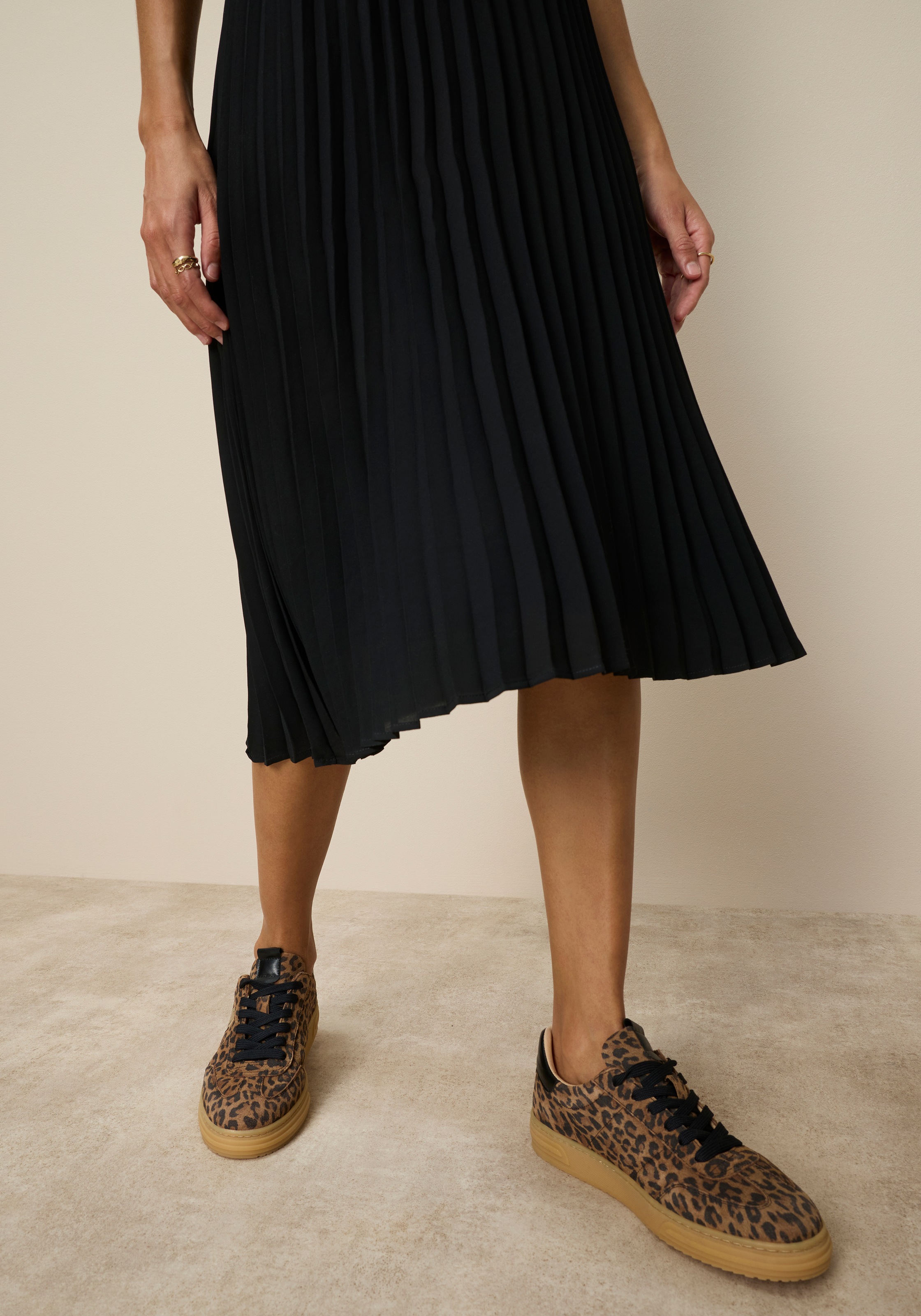 Tamaris Plisseerock mit elastischem Bund günstig online kaufen