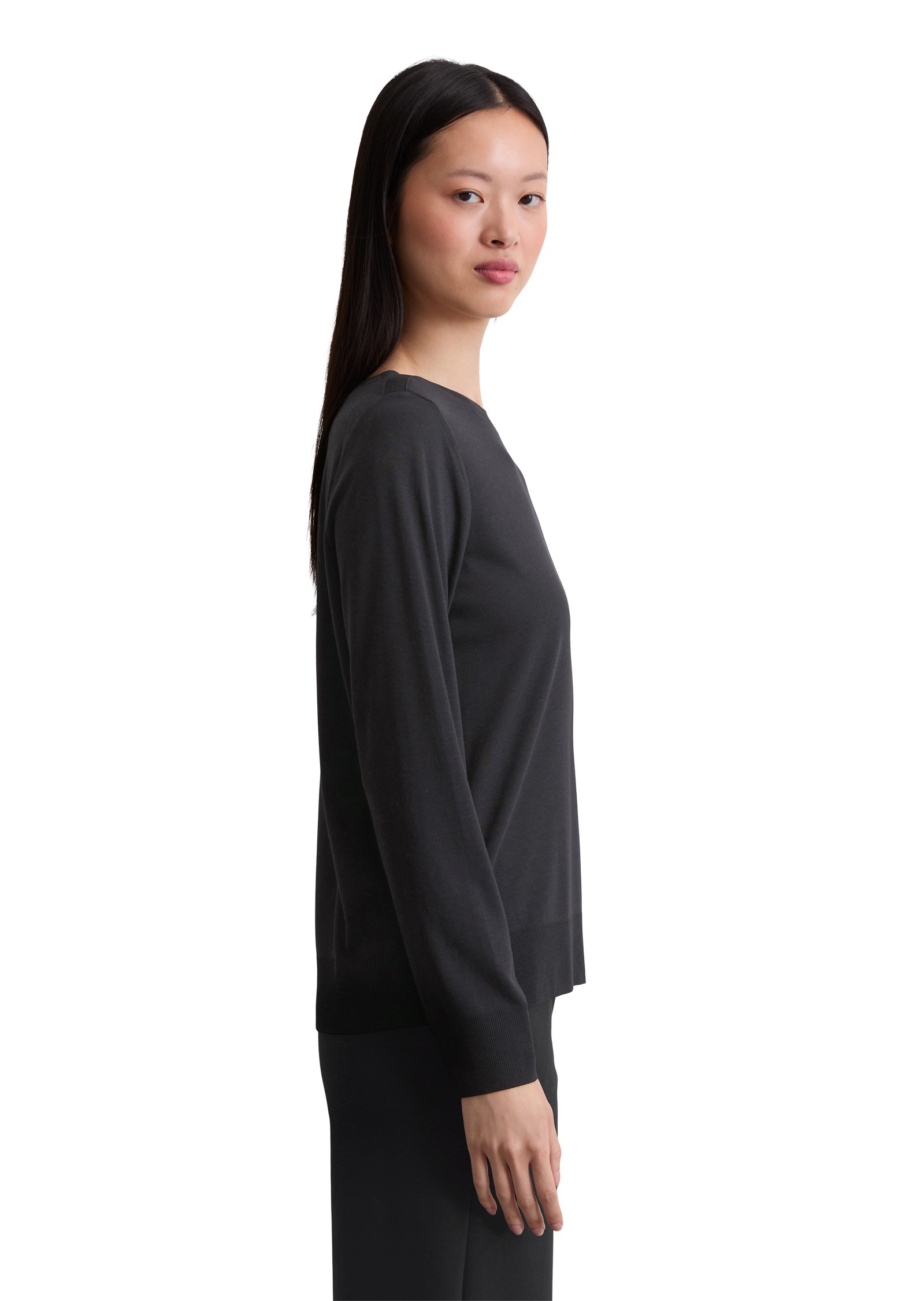 Marc OPolo Langarmshirt "aus TENCEL™ Lyocell-Baumwolle-Mix" günstig online kaufen