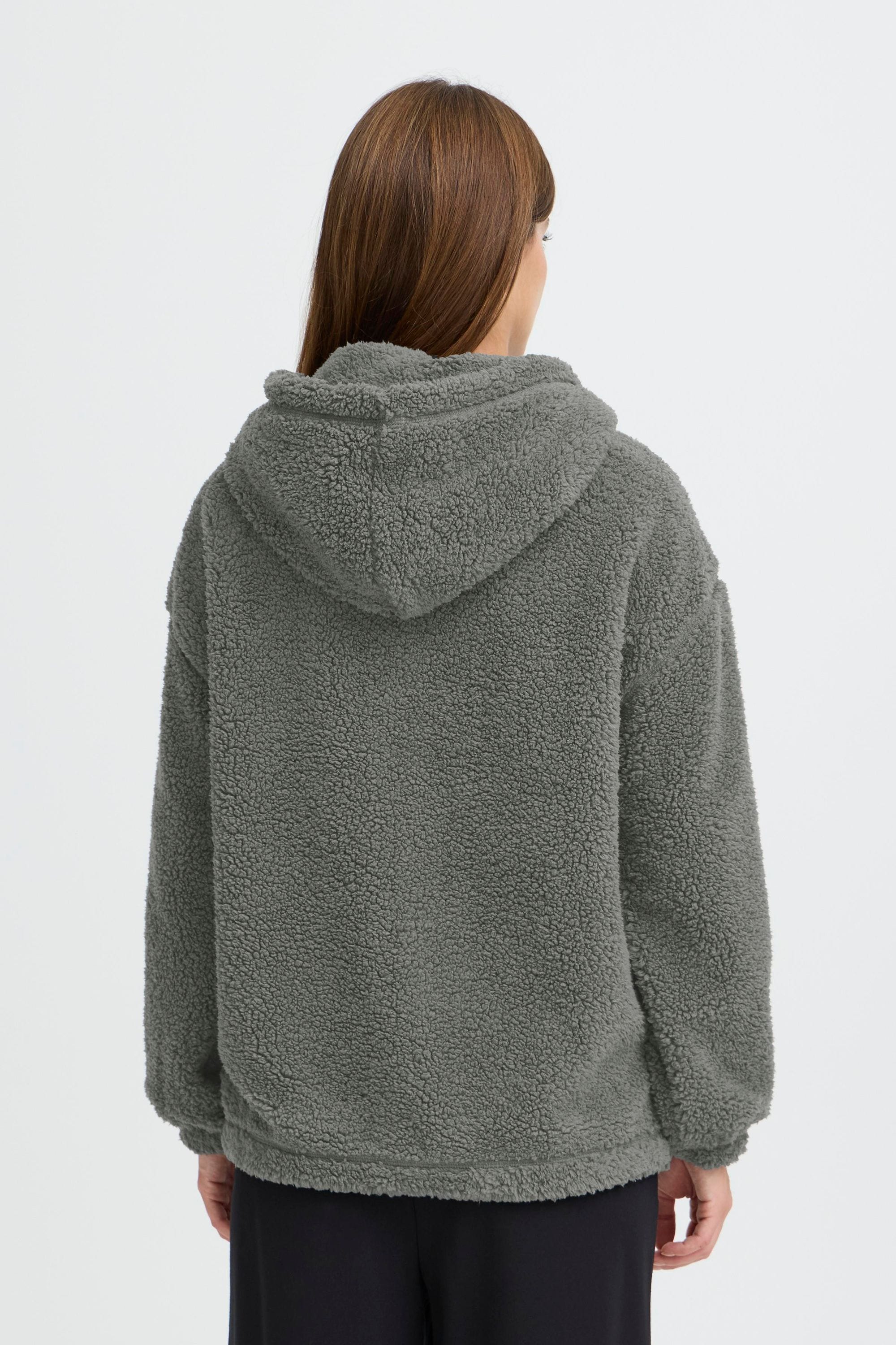 OXMO Kapuzensweatjacke »Kapuzenfleecejacke OXBERINA«