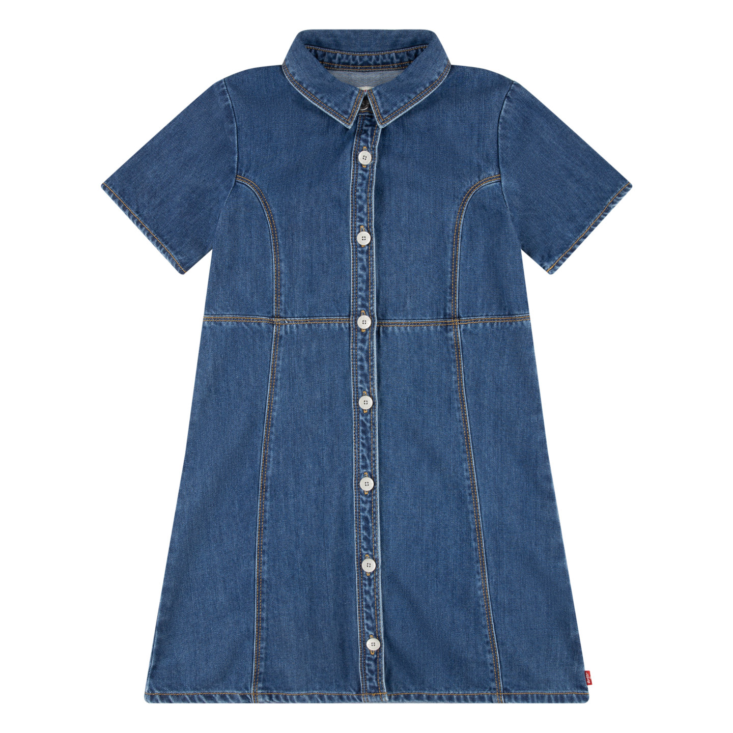 Levi's Kids Levi's® Kids džinsinė suknelė su Knopf...