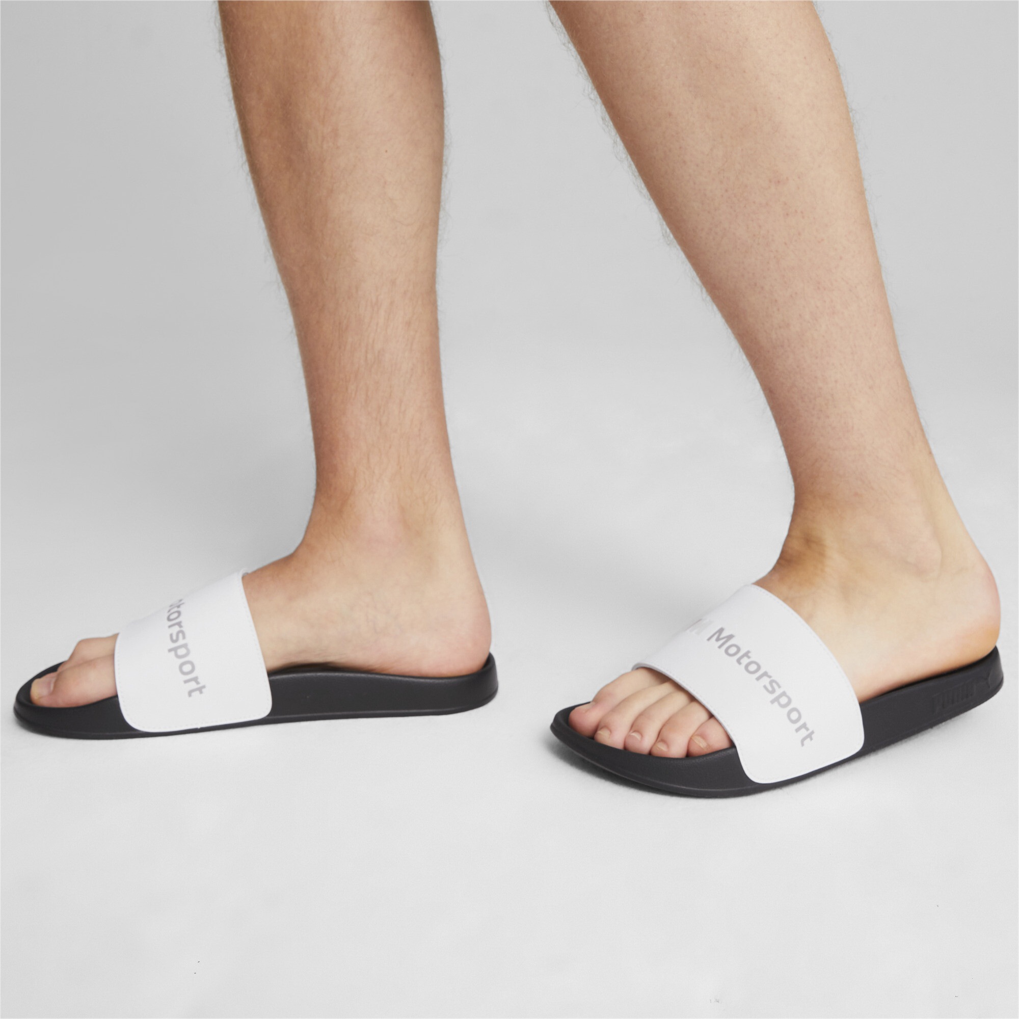 PUMA Sandale »BMW M Motorsport Logo Leadcat 2.0 Motorsport Slides Erwachsene«