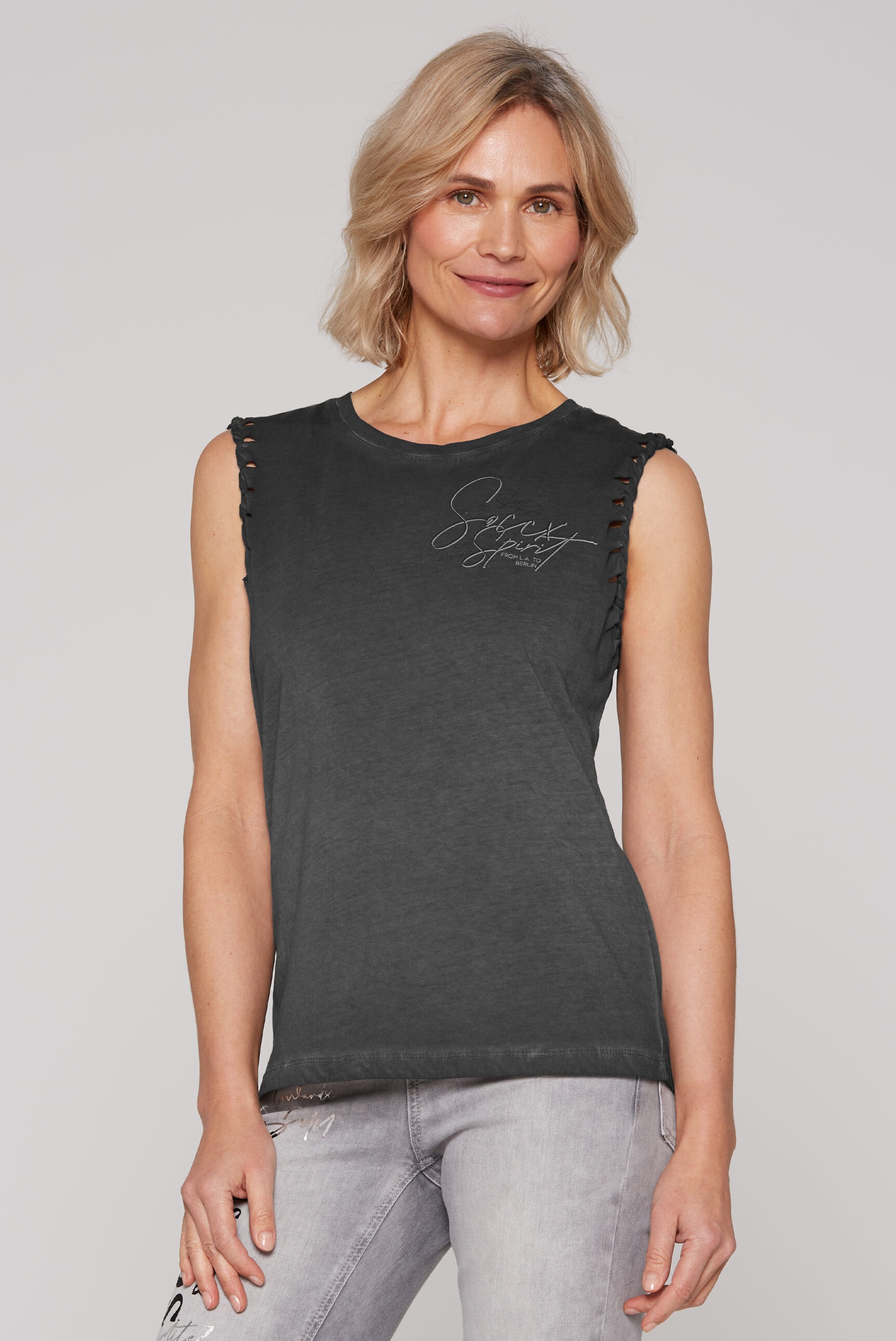SOCCX Tanktop, aus Baumwolle günstig online kaufen