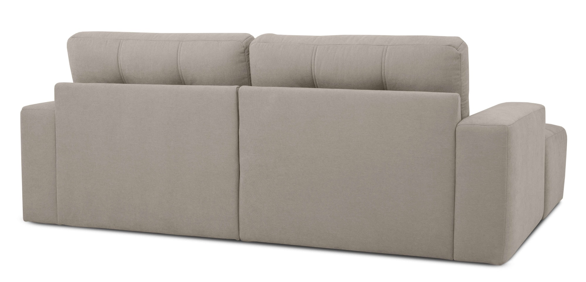 Home affaire Ecksofa »Tournon, Lounge-sofa, Breite 221 cm«, Chenille, mit Knopf- und Doppelsteppung, elegantes Aussehen