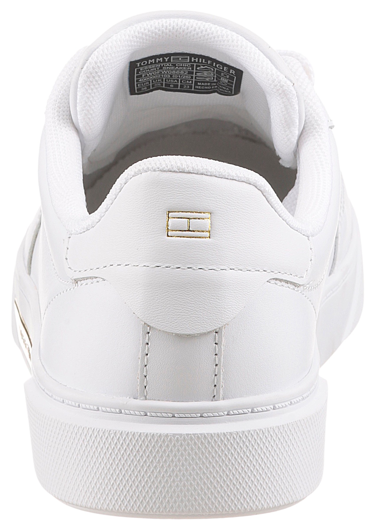 Tommy Hilfiger Plateausneaker "ESSENTIAL CHIC COURT SNEAKER", Freizeitschuh günstig online kaufen