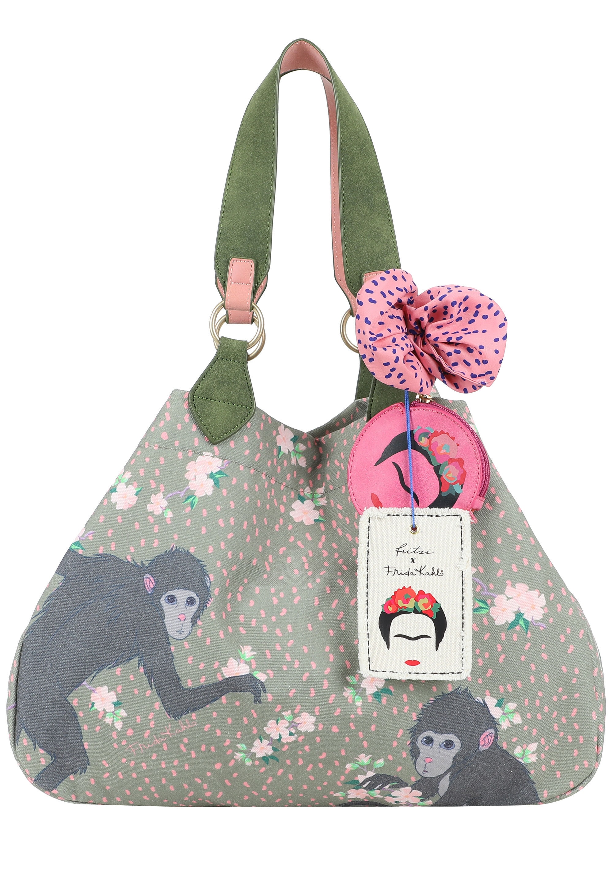 Fritzi aus Preußen Shopper "Fritzi x Frida Kahlo" mit Blumenprint