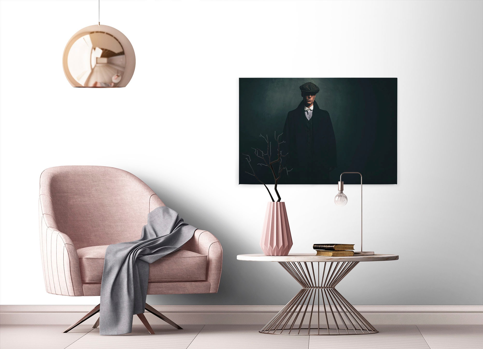 A.S. Création Leinwandbild »roger«, Kunst-Personen-Kinder, (1 St.), Keilrahmen Bild Mann Leinwand-Bild Wohnzimmer modern Wandbild Kinder