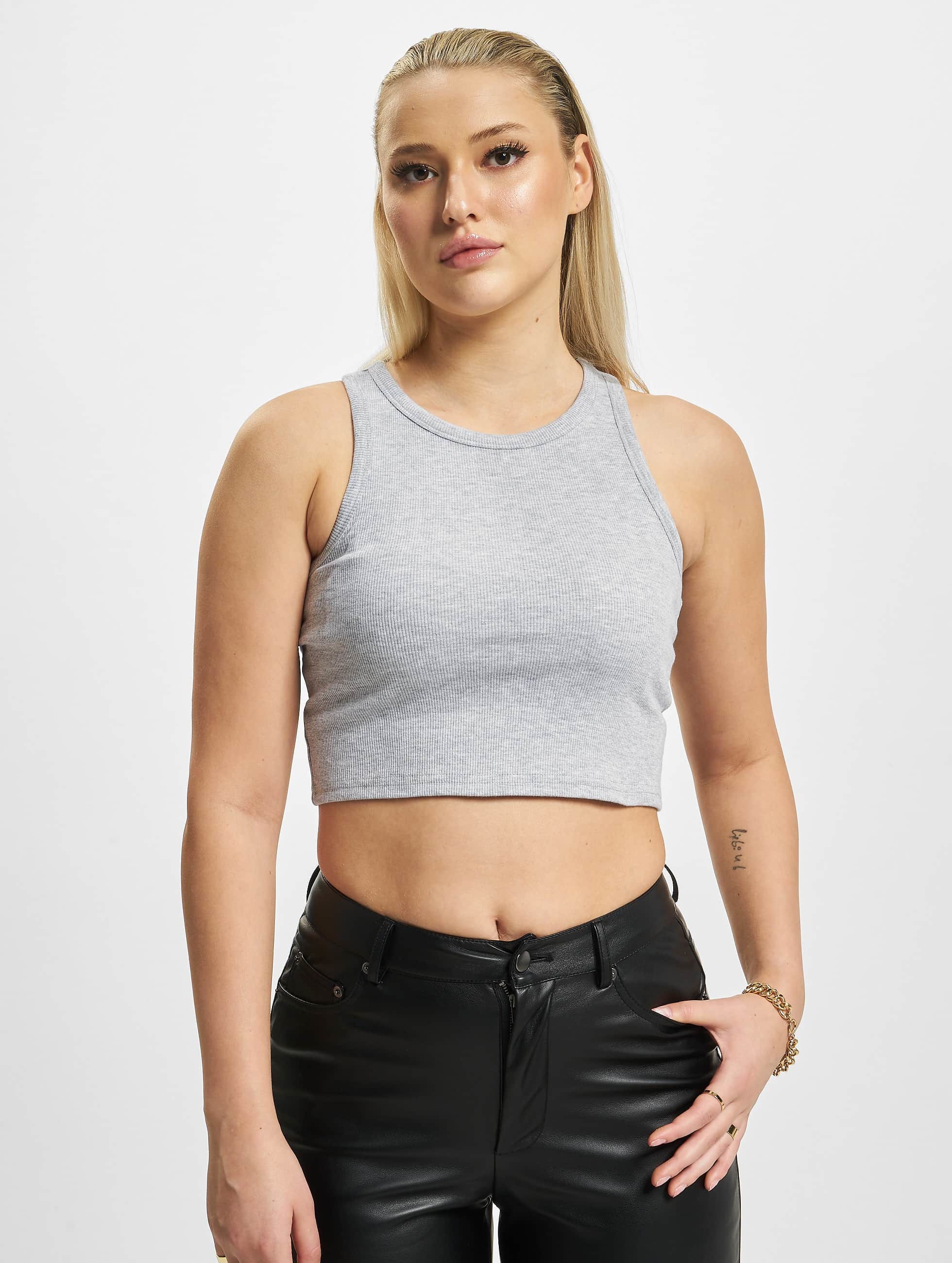 Crop-Top »DEF Damen DEF Inga Ribbed Tanktop«