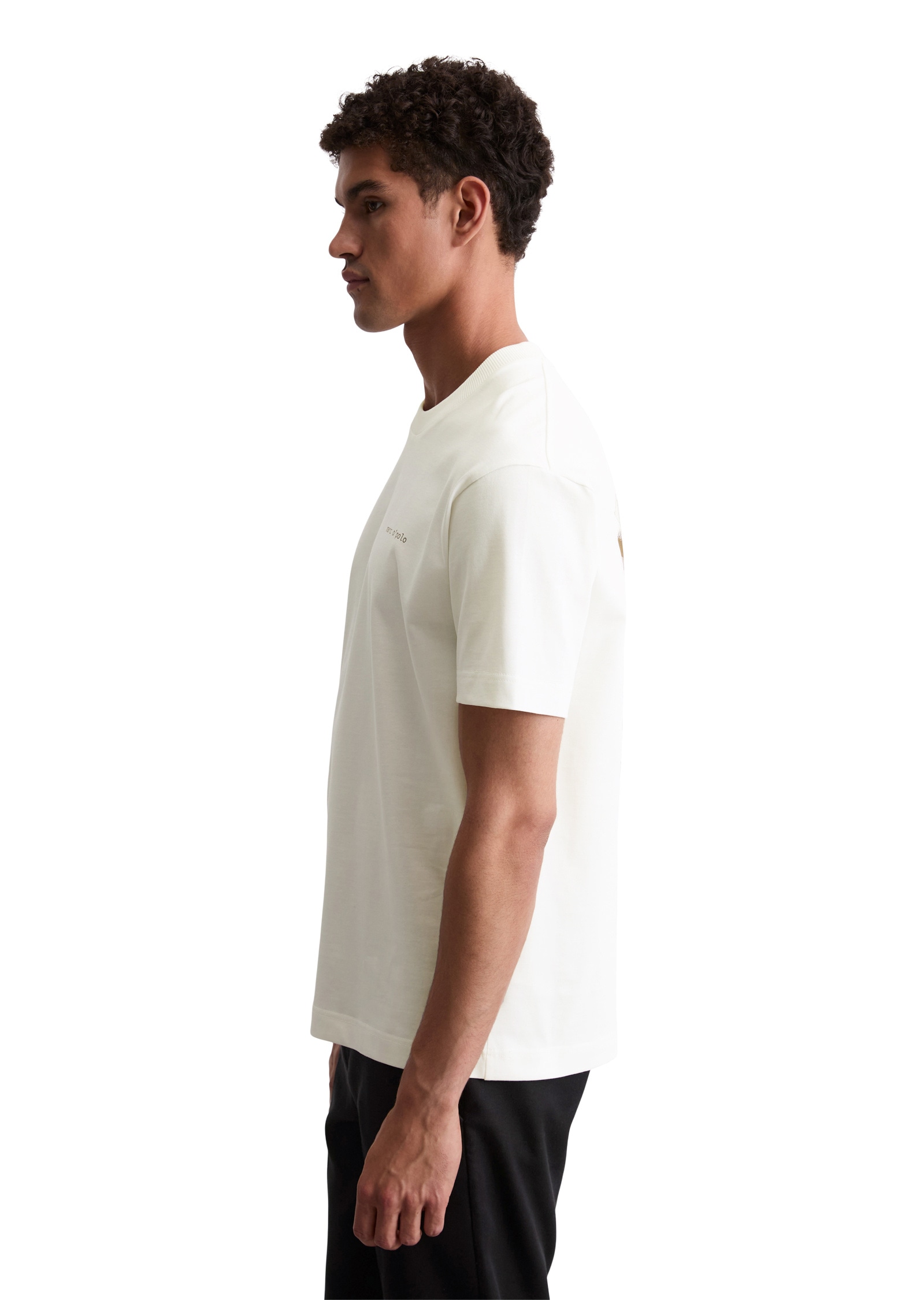 Marc O'Polo T-Shirt »mit Natur-Rückenprint«