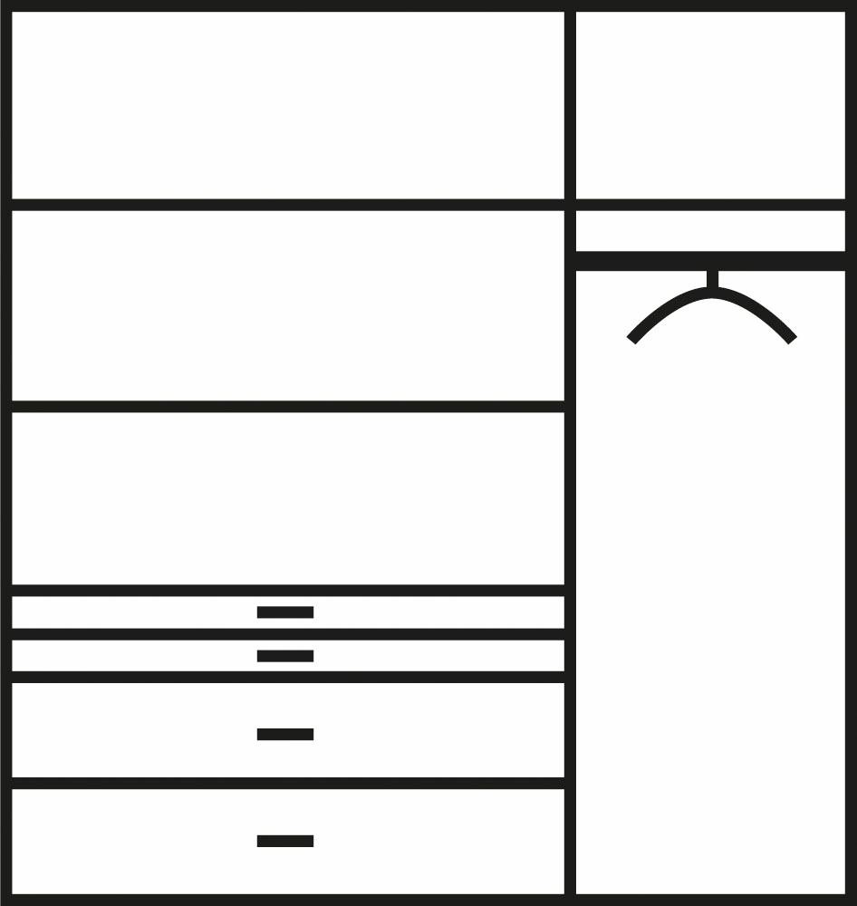 Thumbnail - rauch Kleiderschrank "Harburg Drehtürenschrank Schlafzimmerschrank mit viel Stauraum" Bestseller Schrank Garderobe im Sc...