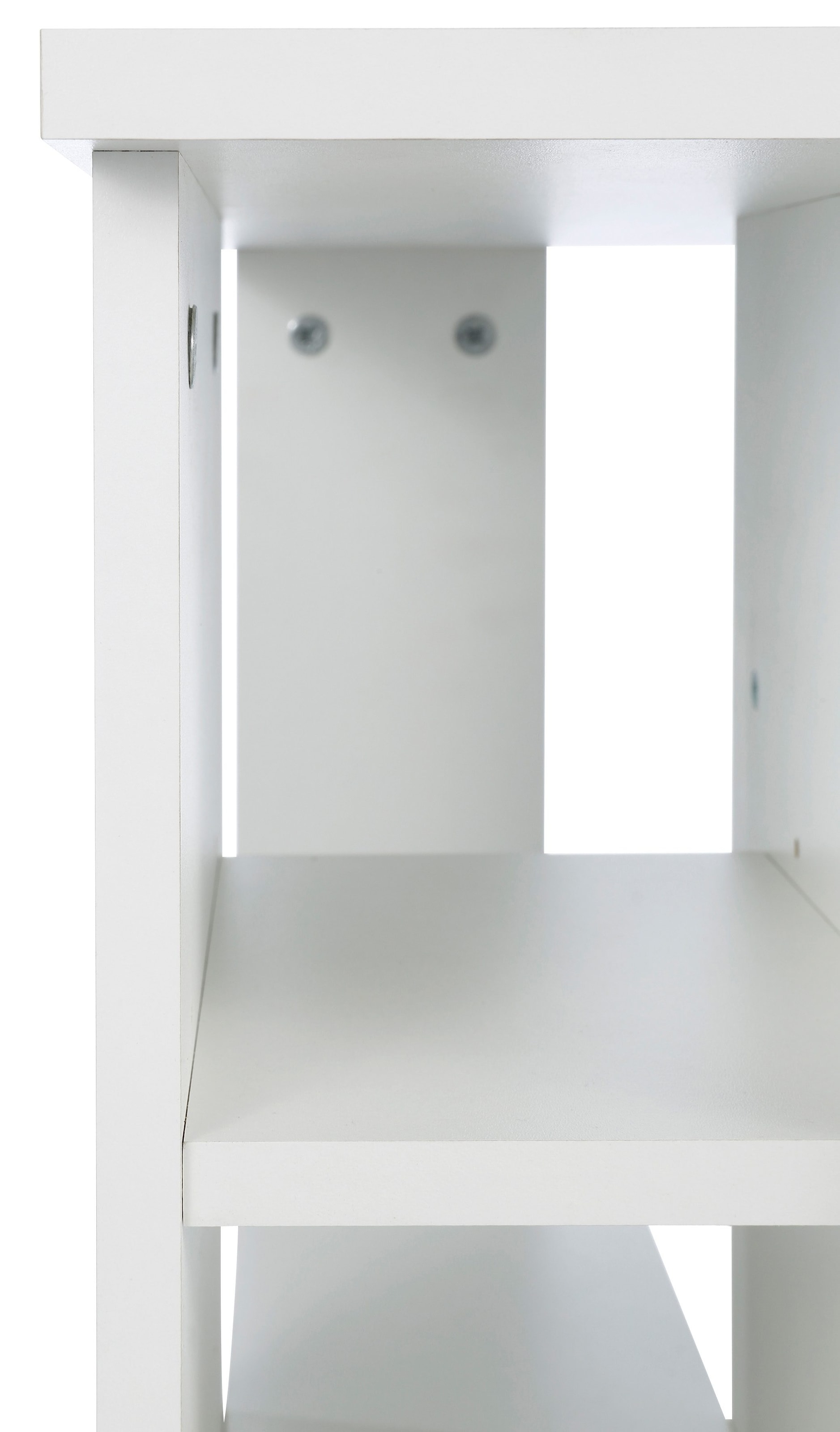 VOGL Möbelfabrik Schreibtisch »Tim mit seitlich offenen Fächern & Tastaturauszug,«, Druckerablage, 1 Schublade, Breite 138 cm, Made in Germany