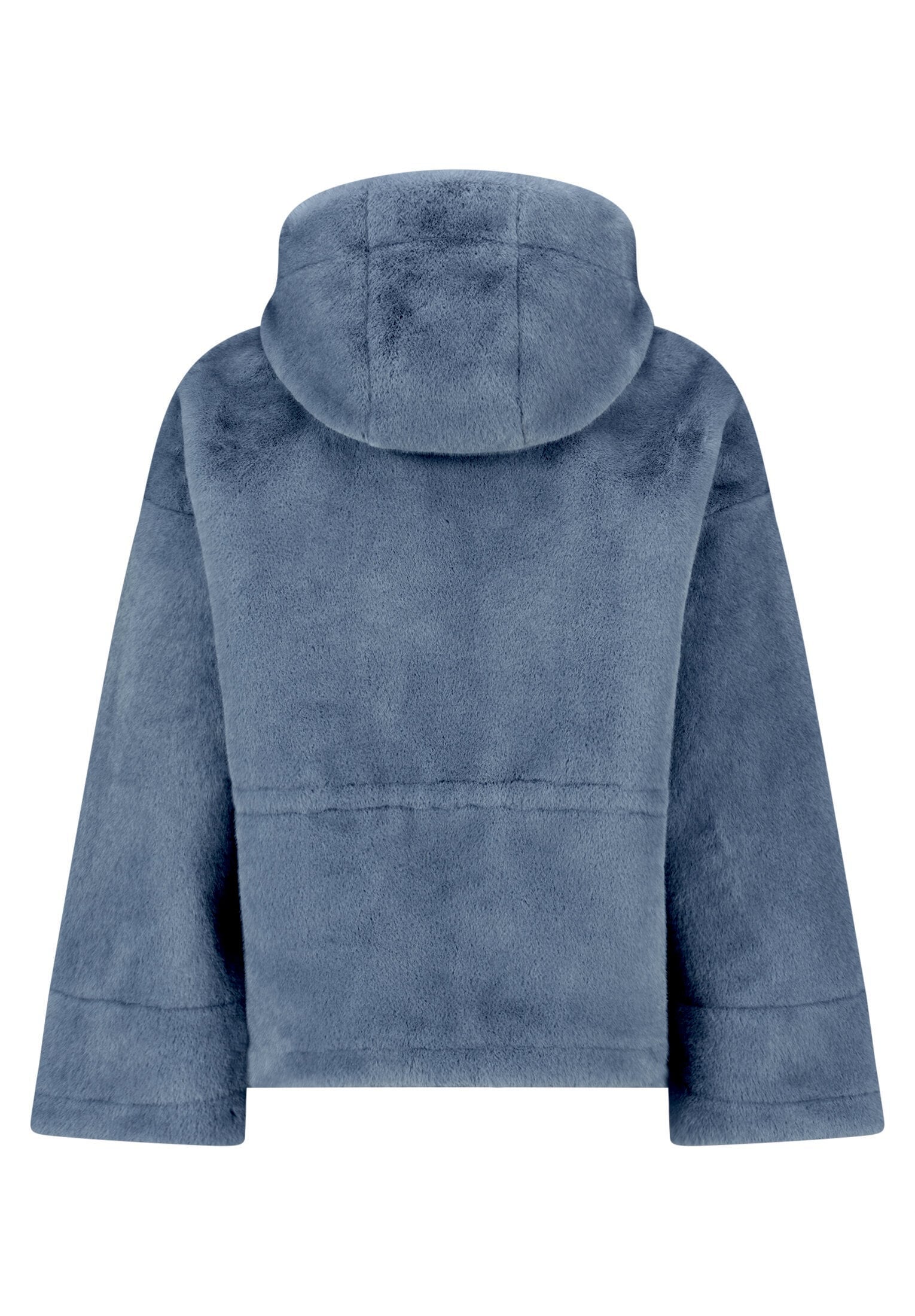 Cartoon Fellimitatjacke »Damen mit Kapuze« mit Kapuze