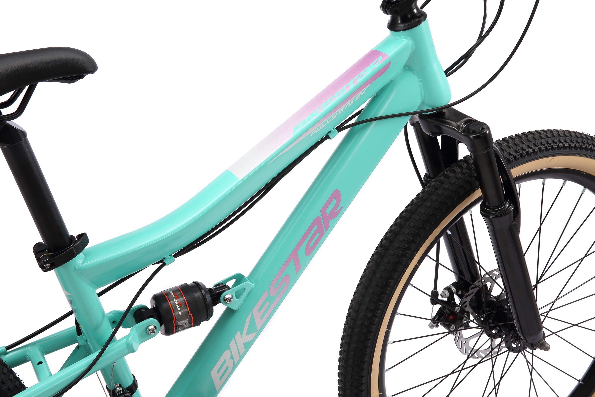 Bikestar Jugendfahrrad, 21 Gang, Shimano, RD-TY21 Schaltwerk, Kettenschaltung