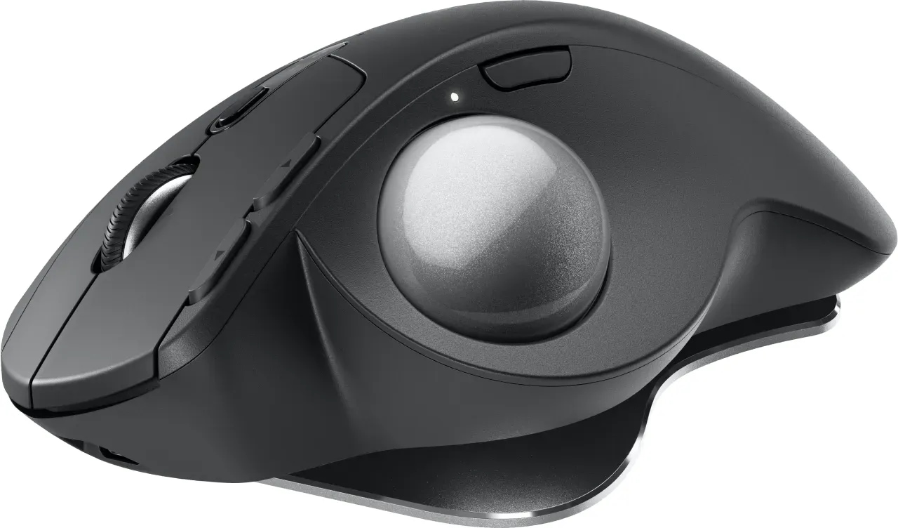 Logitech Gaming-Maus »MX Ergo S Advanced Wireless Trackball - GRAPHITE - EMEA28-935«, Bluetooth