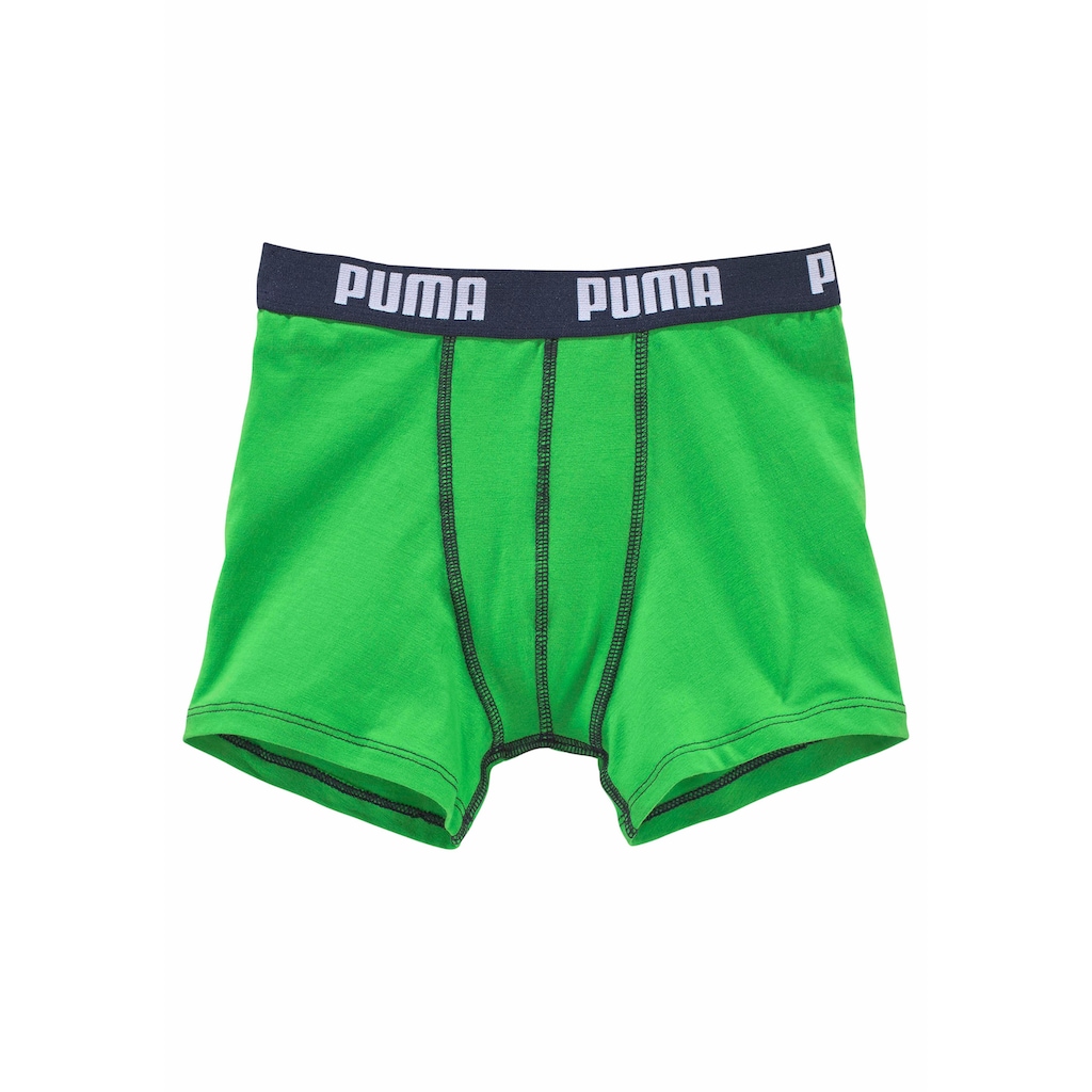 PUMA Boxer, (Packung, 2 St.), aus elastischer Baumwolle für Jungen