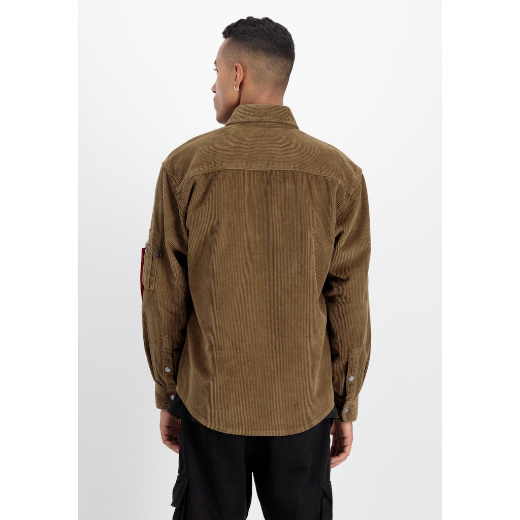 Alpha Industries Hemdjacke »ALPHA INDUSTRIES Men - Overshirts Cord Overshirt«