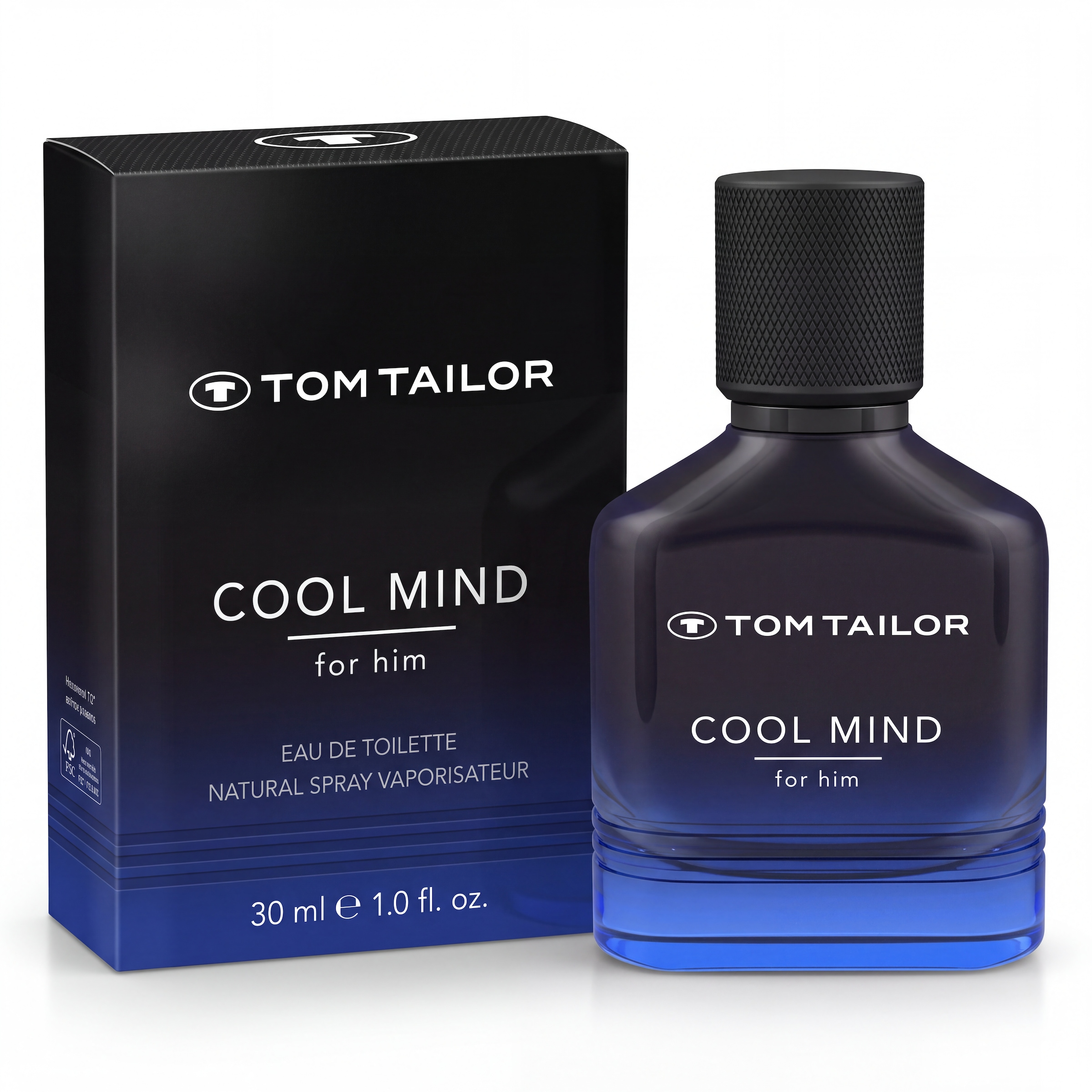 TOM TAILOR Eau de Toilette »COOL MIND« orientalische Duftrichtung, Kopfnote aus Zimt und Ananas