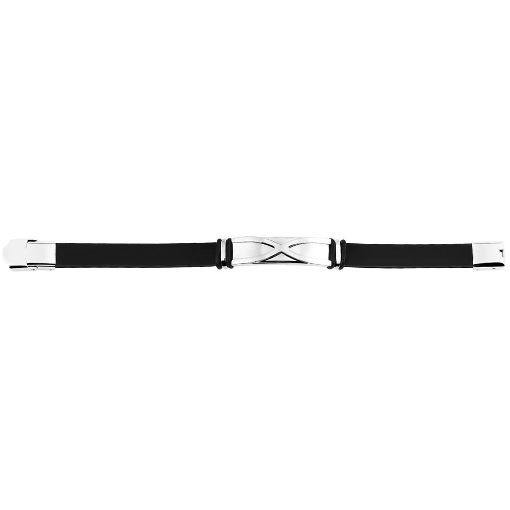 Adelia´s Armband »Unisex Armband aus Kautschuk 21 cm« Ideal als Geschenk zum Geburtstag