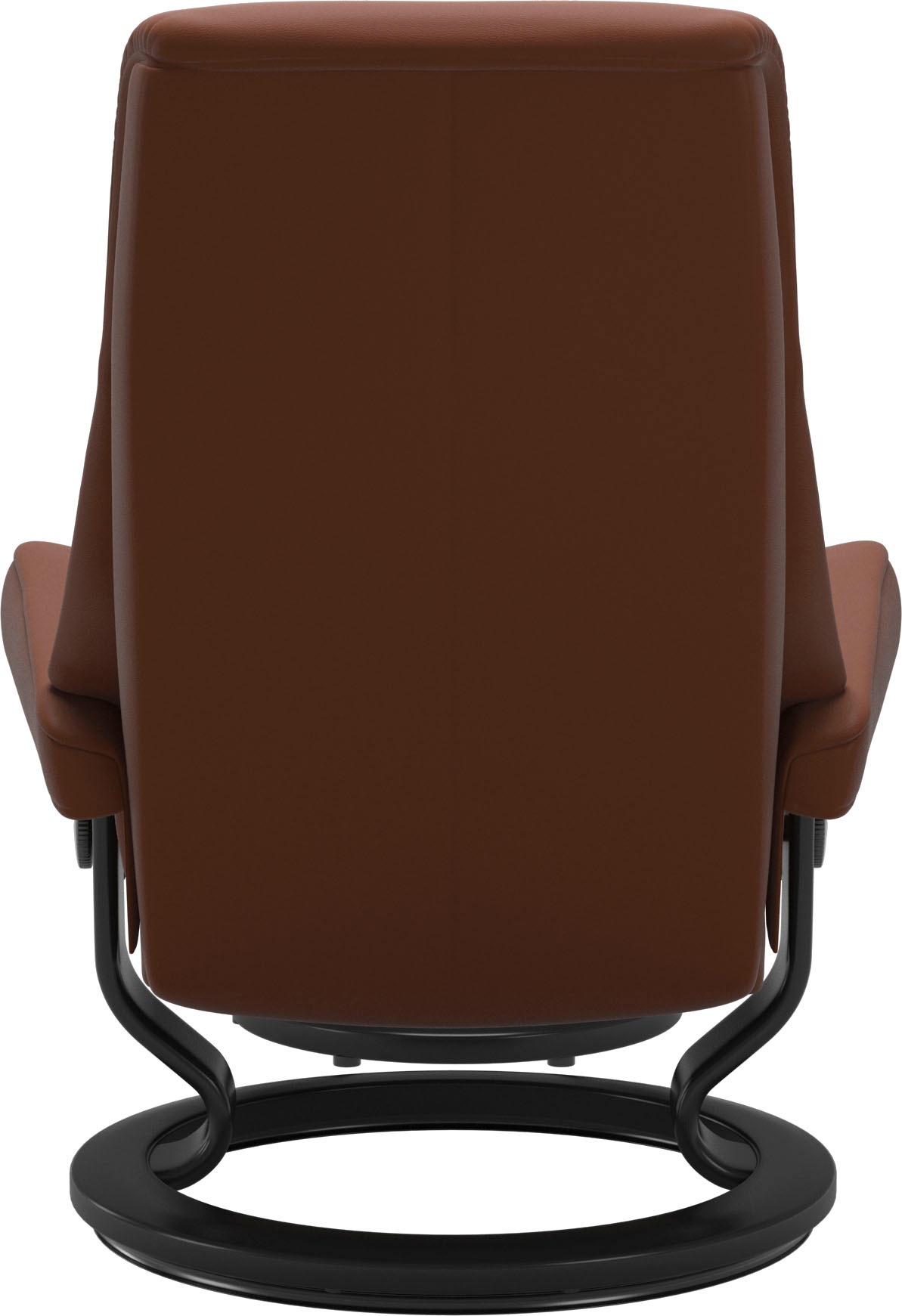 Stressless® Relaxsessel »View«, (Set, Relaxsessel mit Hocker), mit Classic Base, Größe M,Gestell Schwarz