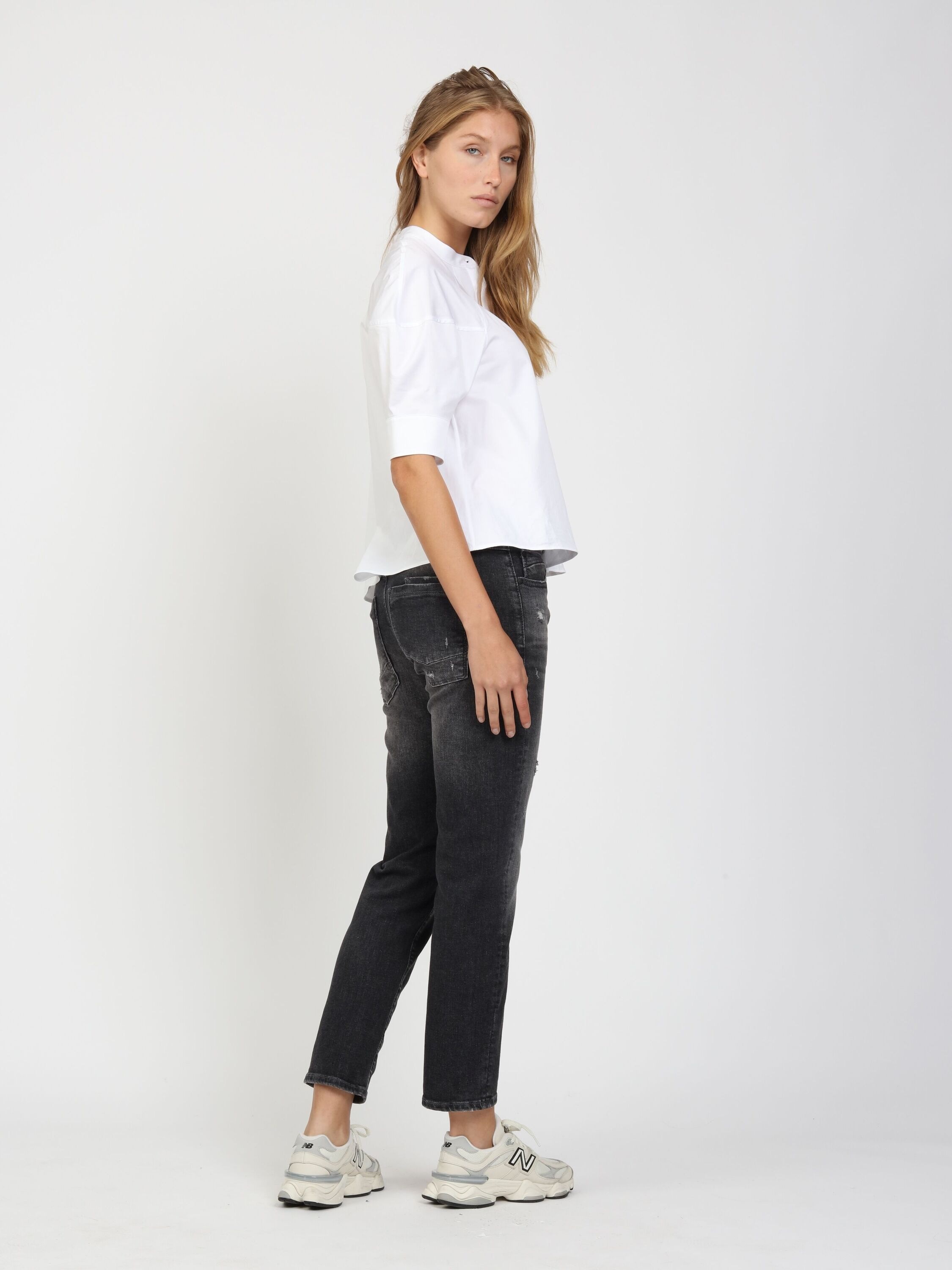 GANG Boyfriend-Jeans »94NADIA CROPPED« im 5-Pocket-Style