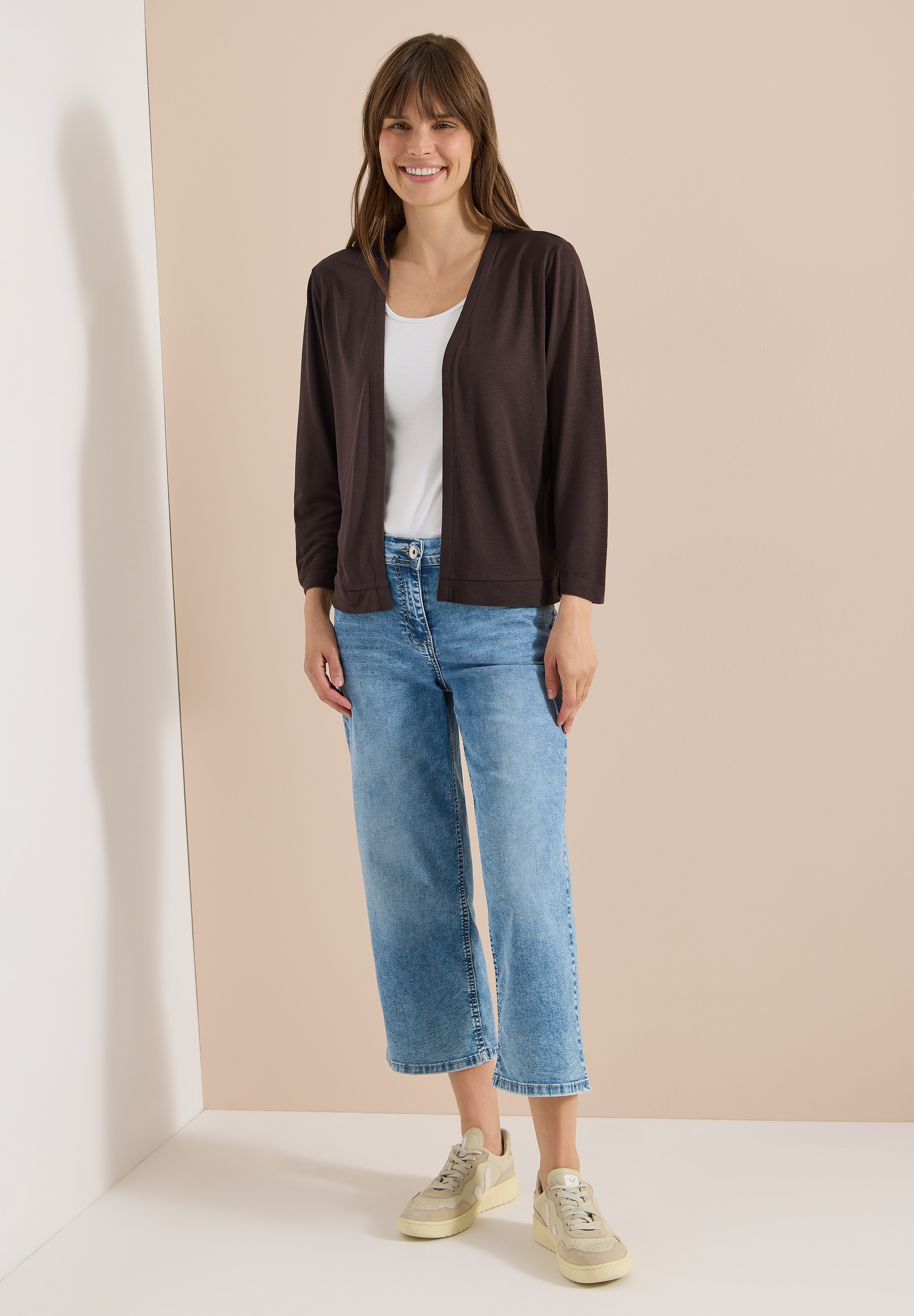 Cecil Cardigan mit 3/4 Ärmeln