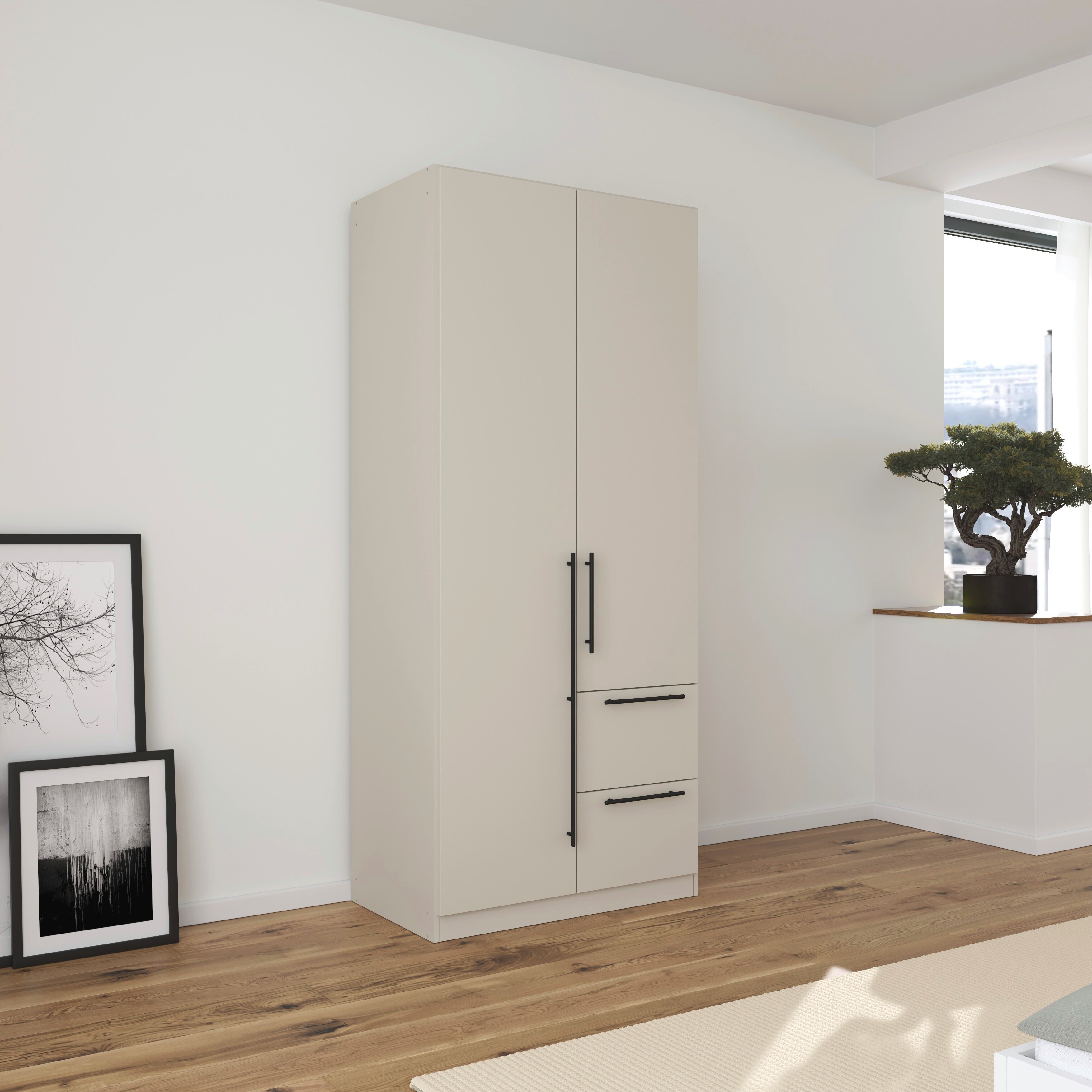 Thumbnail - rauch Kleiderschrank "Drehtürenschrank Schrank Garderobe Wäscheschrank Schlafzimmer AVOLA" in 3 verschiedenen Ausstattun...