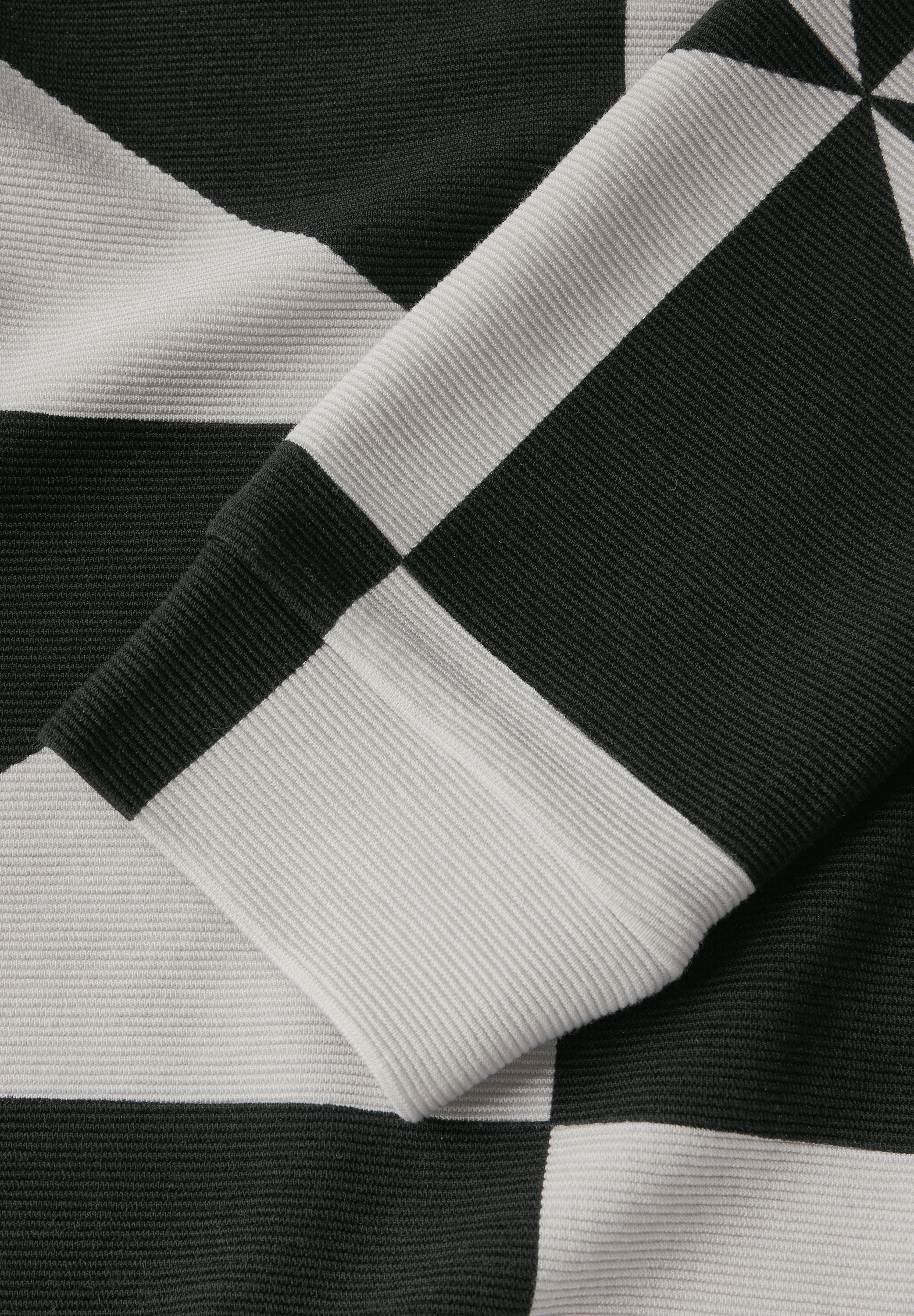 Cecil Langarmshirt, mit Materialmix