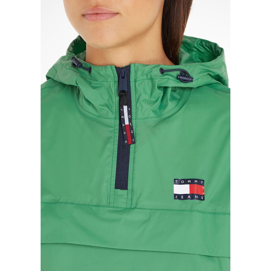 Tommy Jeans Parka »TJW PCKABLE TECH CHICAGO POPOVER«, mit Kapuze