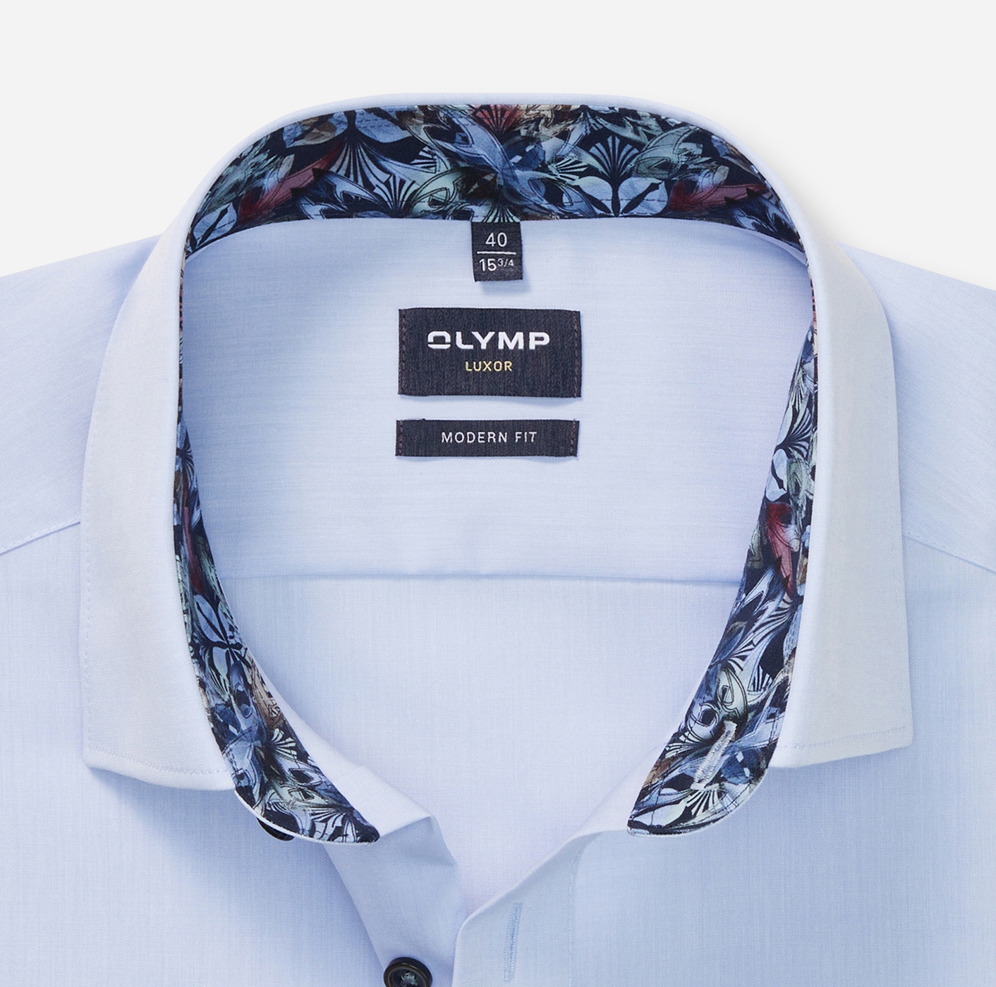 OLYMP Langarmhemd »Luxor modern fit«, Businesshemd, modern fit, New-Kentkragen