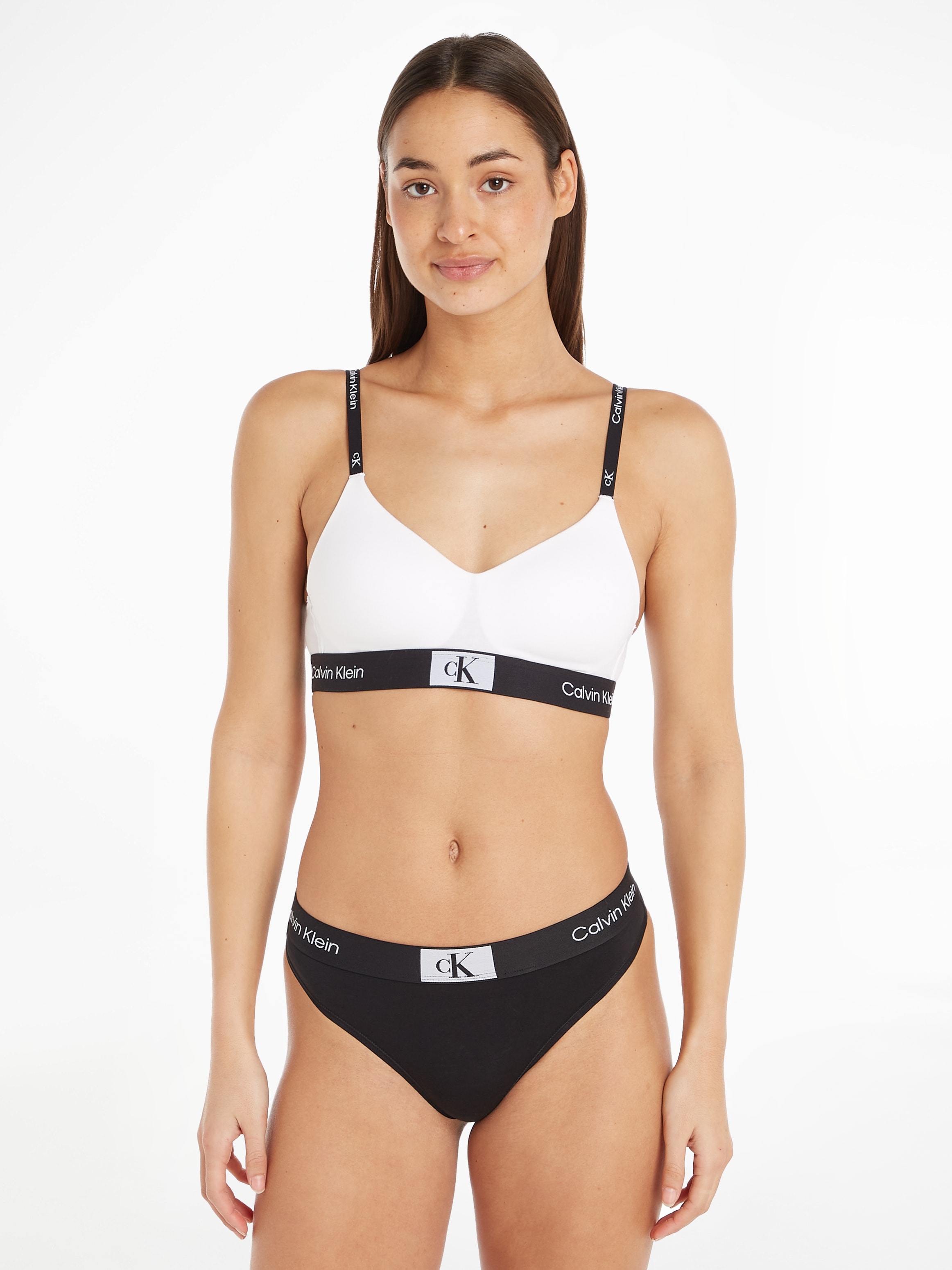 Calvin Klein Underwear String »MODERN THONG«, mit Alloverprint