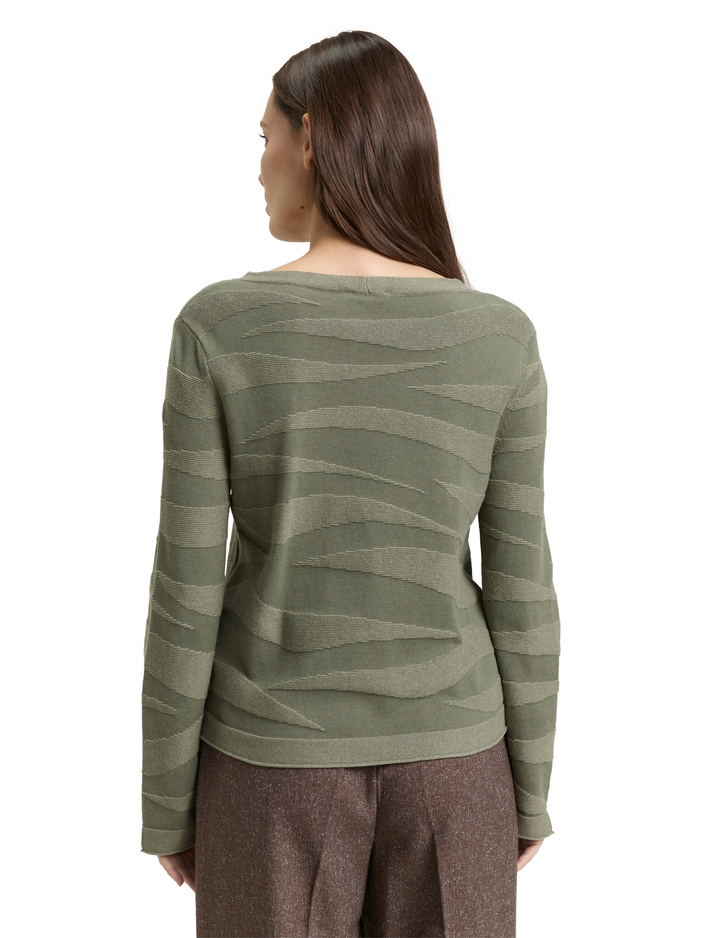 TOM TAILOR Strickpullover mit Struktur Muster günstig online kaufen