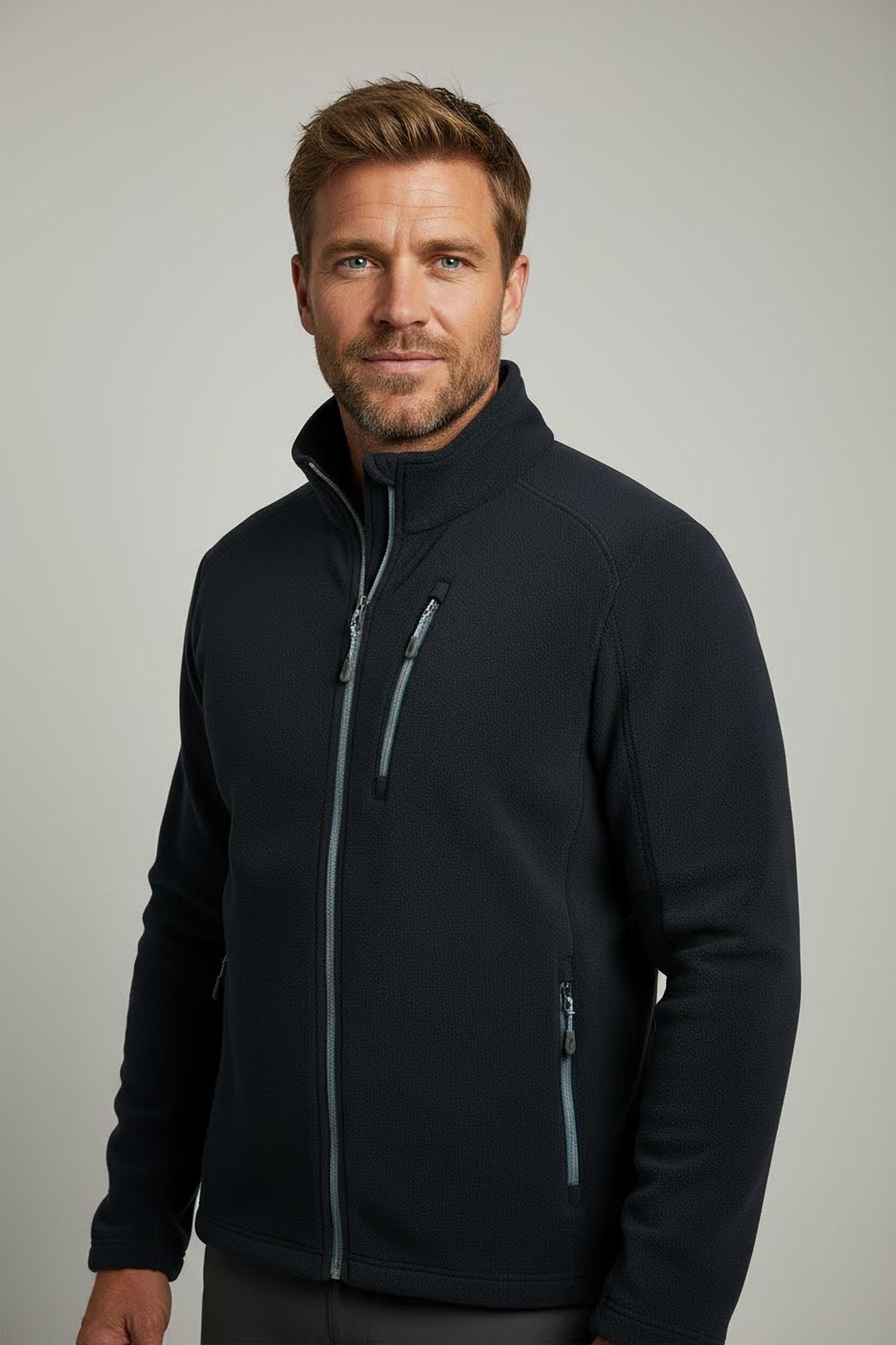 Killtec Fleecejacke "KOW 84 MN FLC JCKT" mit hohem Stehkragen, atmungsaktiv günstig online kaufen