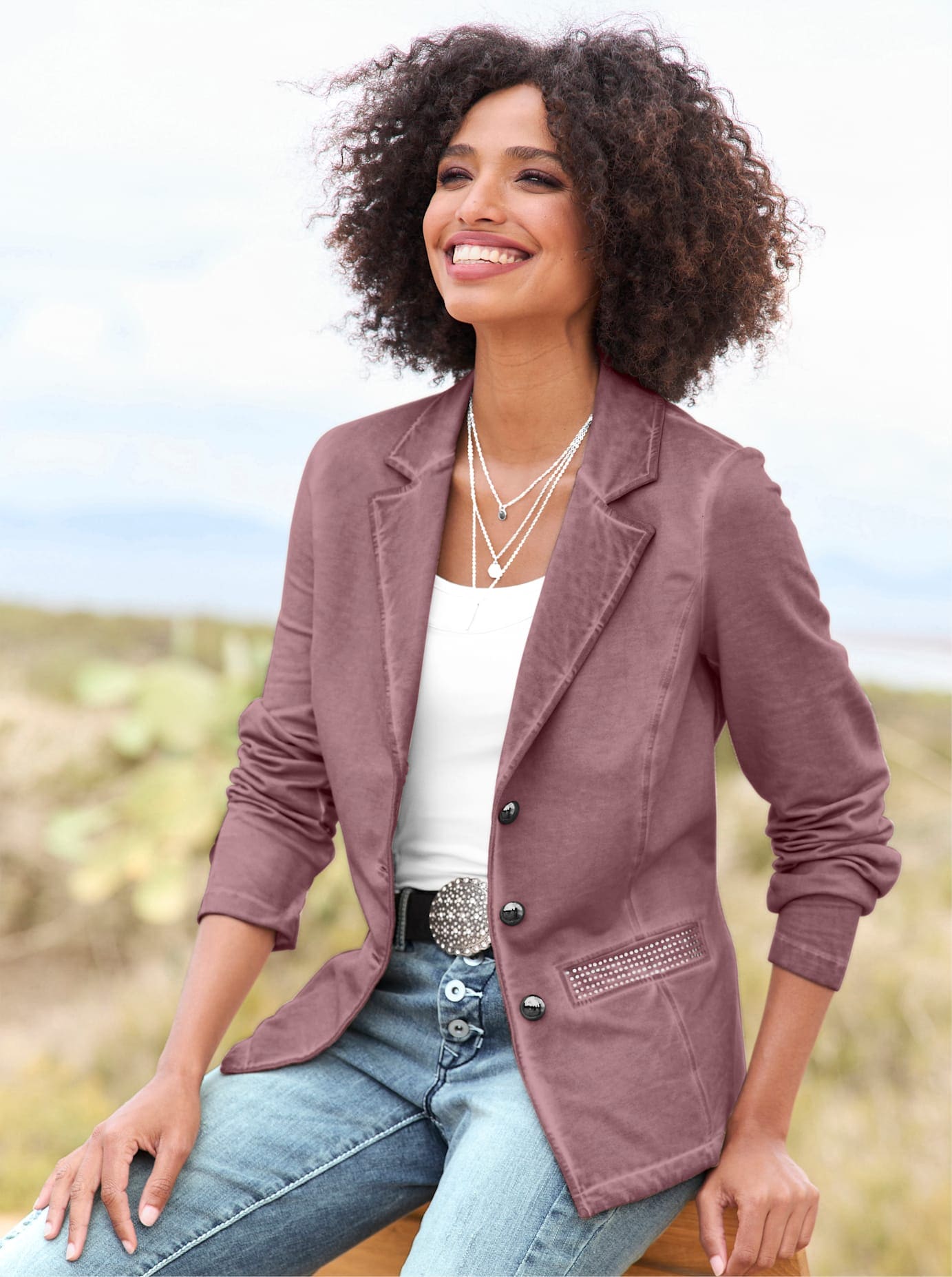 heine Sweatblazer "Sweatblazer" günstig online kaufen