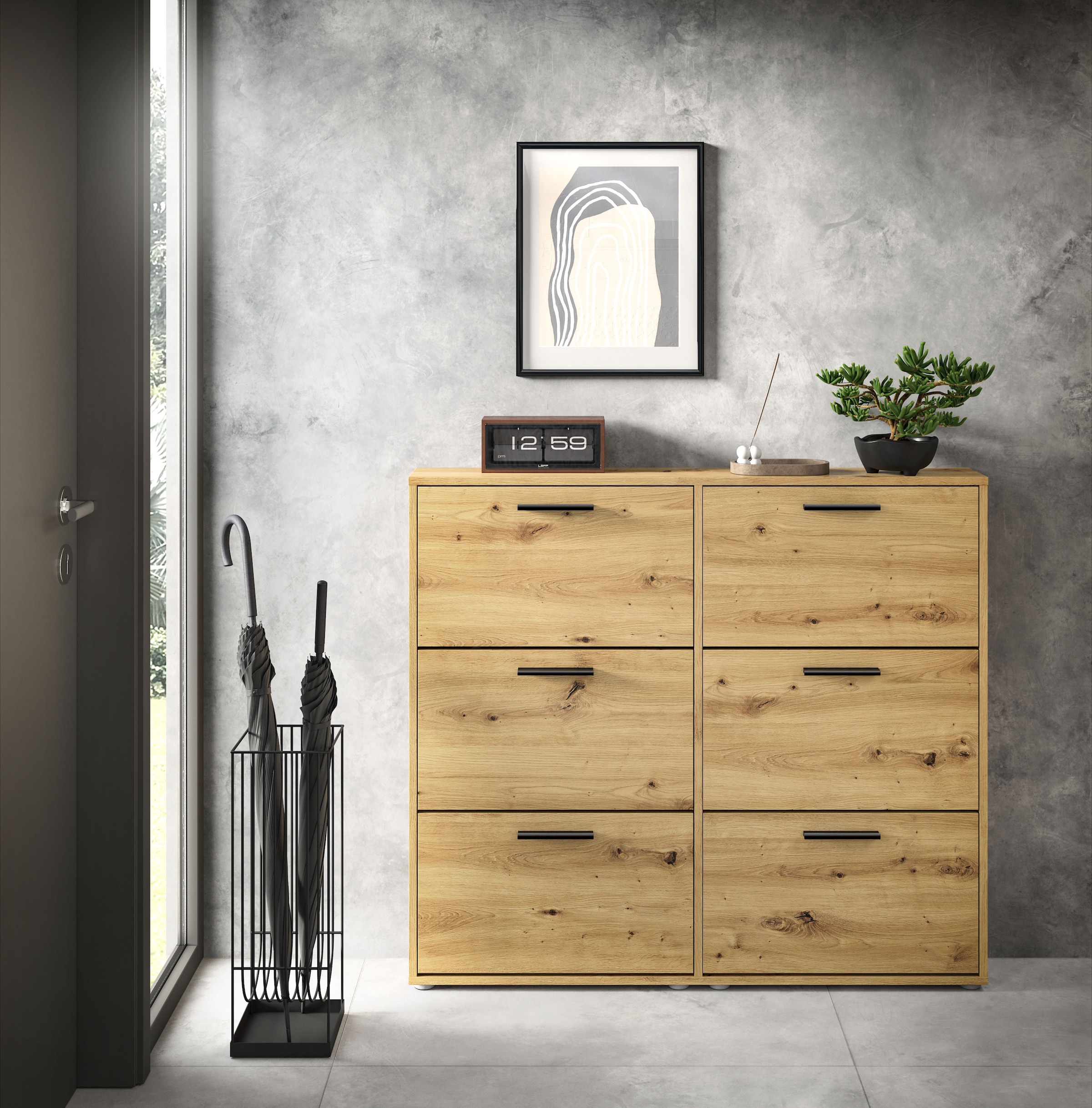 HBZ Schuhkipper "Sam Schuhkipper, Schuhschrank BxHxT 116x103x17 cm", (1 St. günstig online kaufen