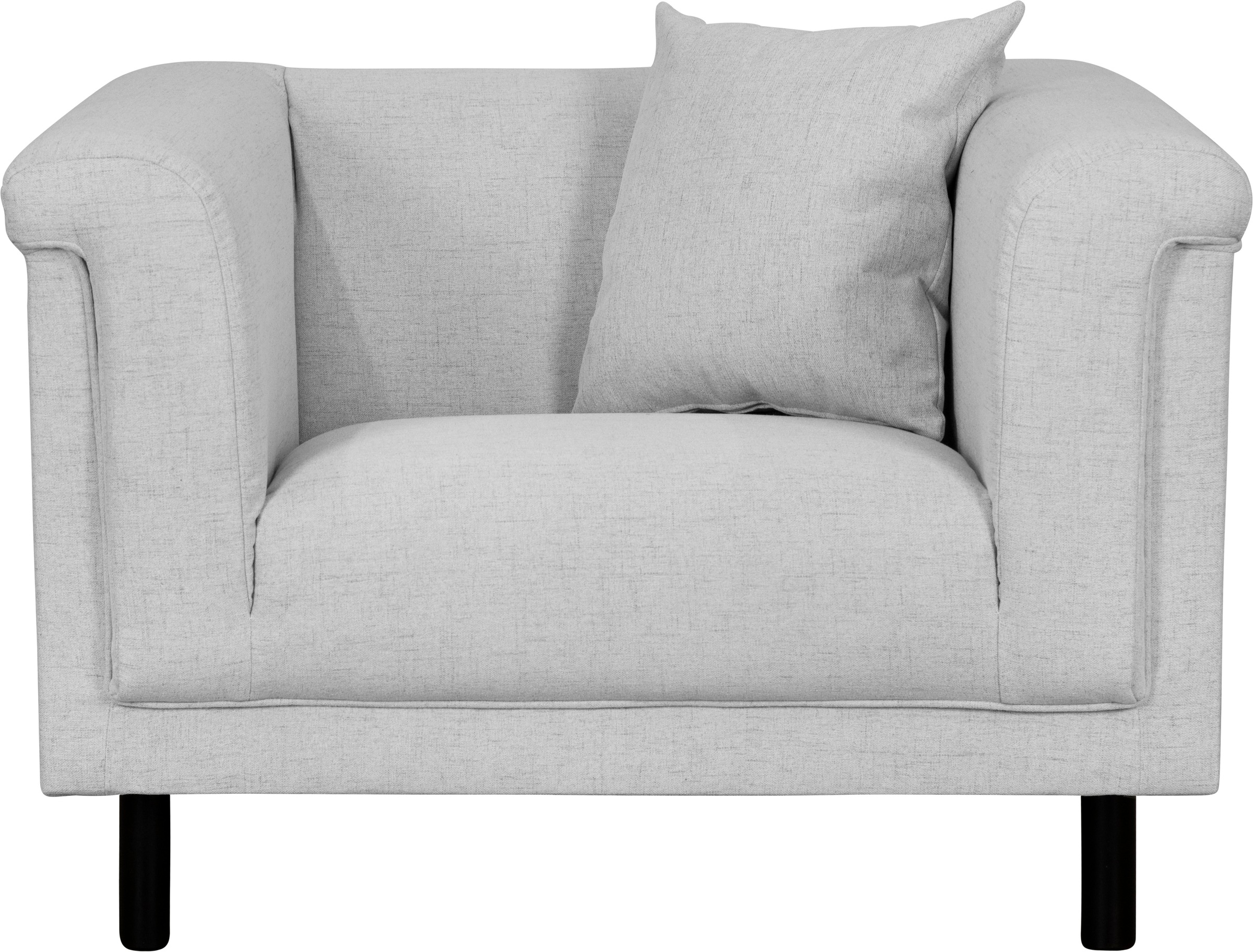 INOSIGN Sessel »AGNIA  B/T/H: 100/85/71 cm«, incl. Zierkissen, auch in Cord und Bouclé