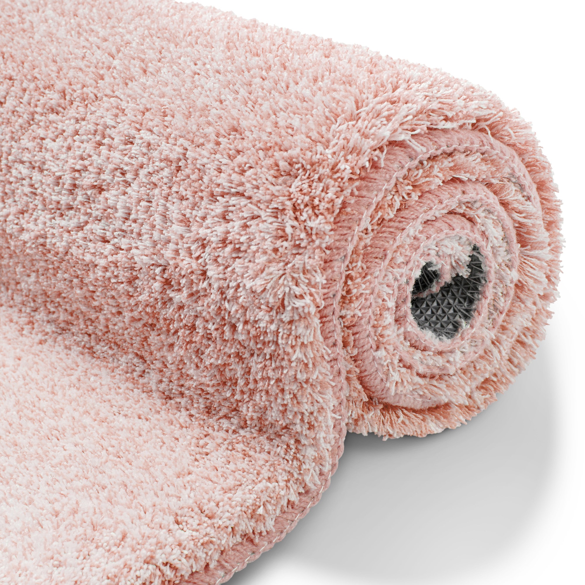 my home Badematte »Utta«, rutschhemmend beschichtet, schnell trocknend, Badteppich, getuftet, mit modernem Farbverlauf, flauschig, hochflor