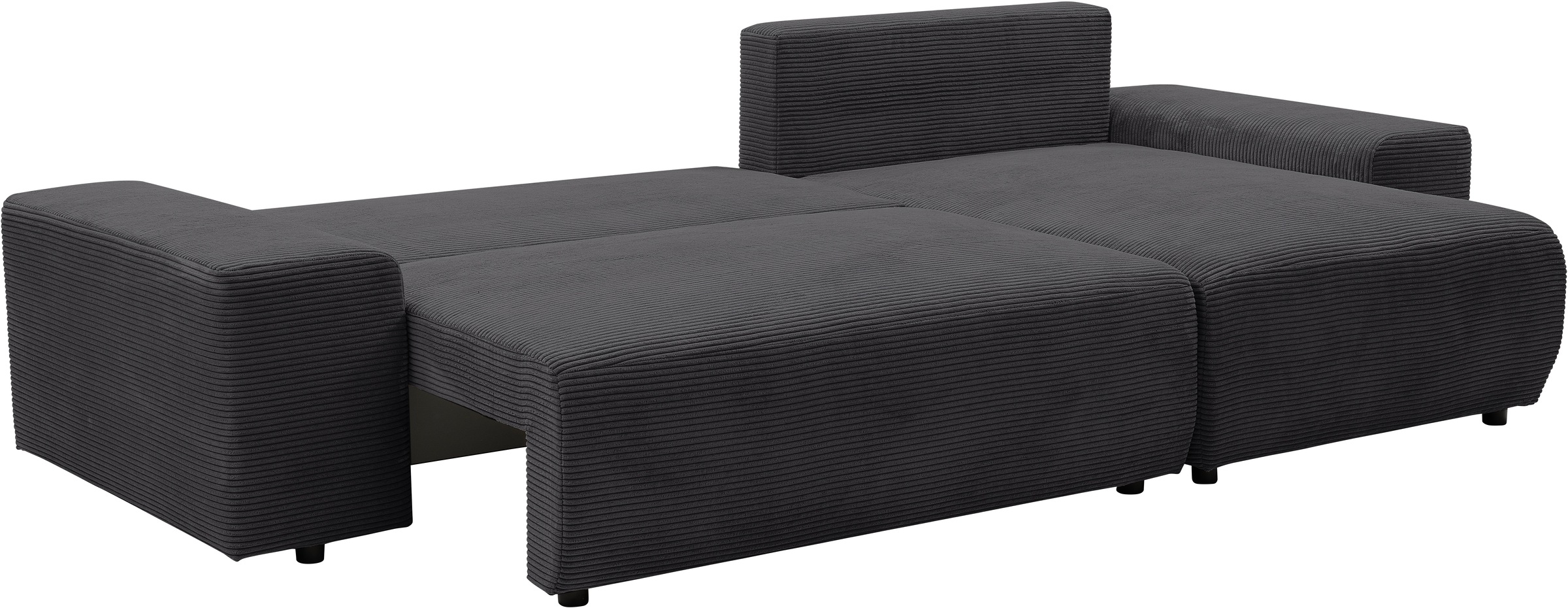 WERK2 Ecksofa »Amsterdam, zeitlos und elegant, Breite 300cm, L-Form«, Design Ecksofa mit hohem Komfort, Schlaffunktion & Bettkasten