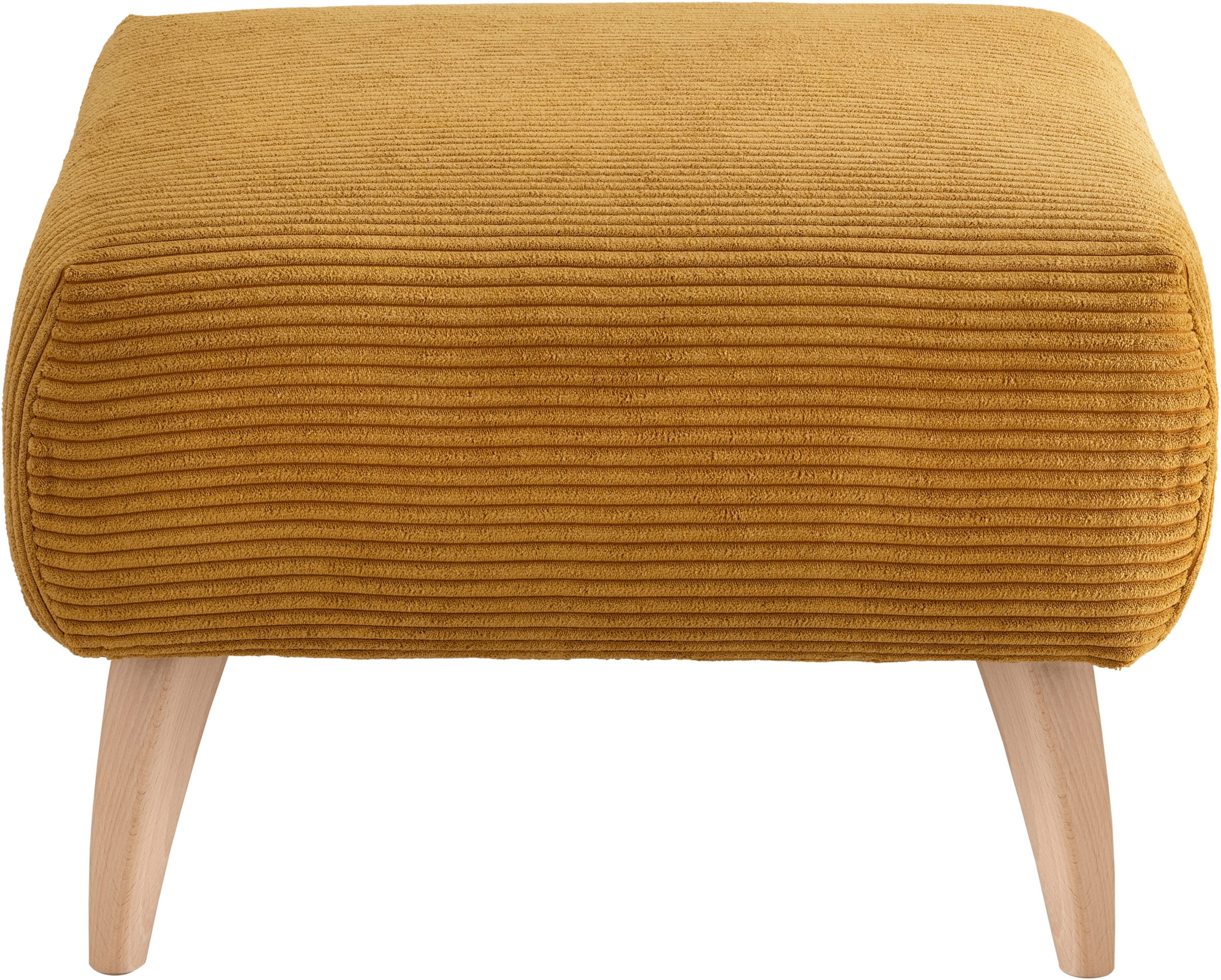 Home affaire Polsterhocker "Colori" Holzfußfarbe wählbar, verschiedene Stof günstig online kaufen