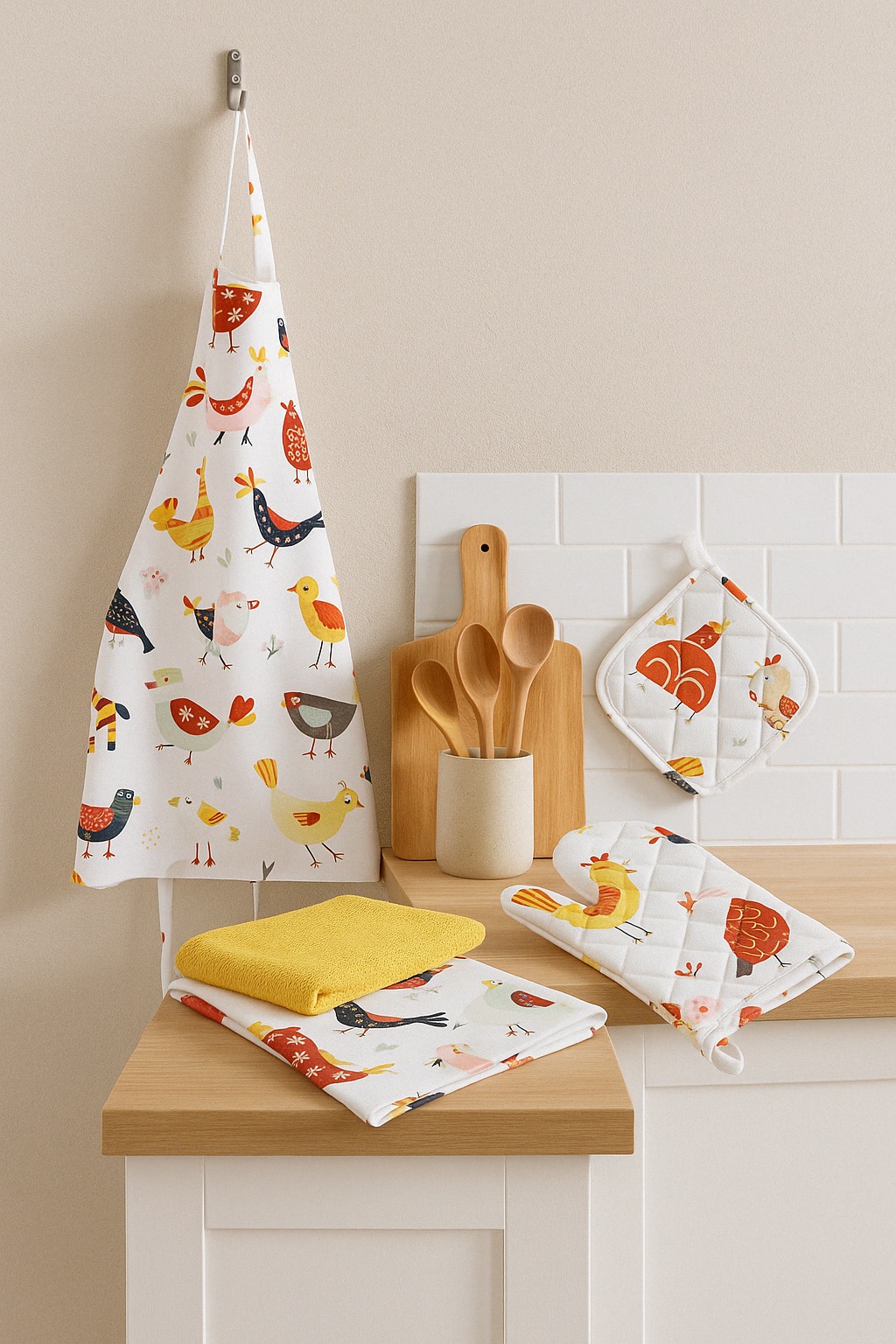 Egeria Topflappen "Küchen Set Chick" günstig online kaufen