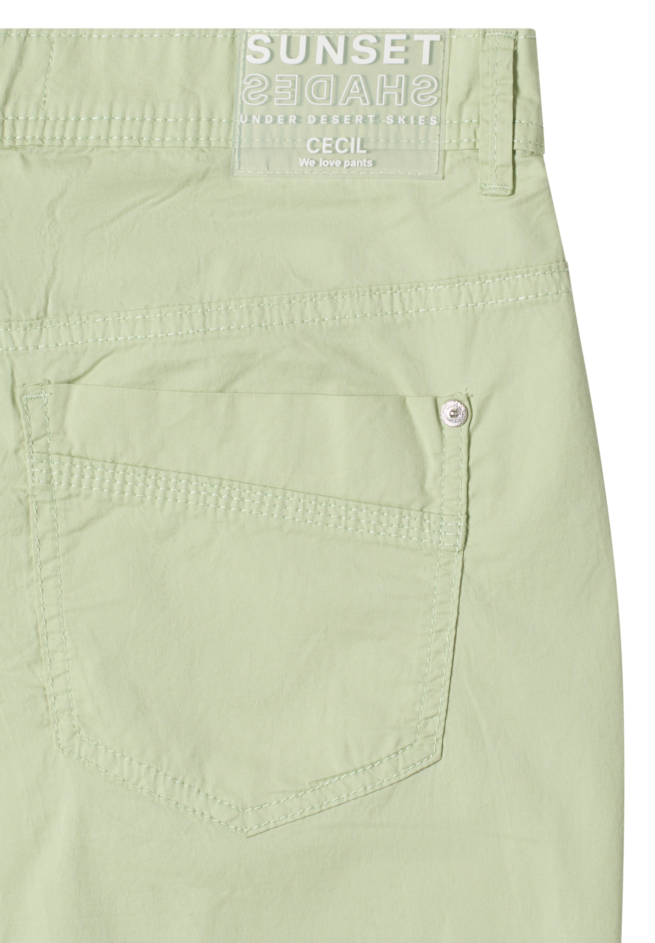 Cecil Stoffhose »Style Scarlett«  Barrel Leg Hose in Papertouch Qualität und mit Stretch