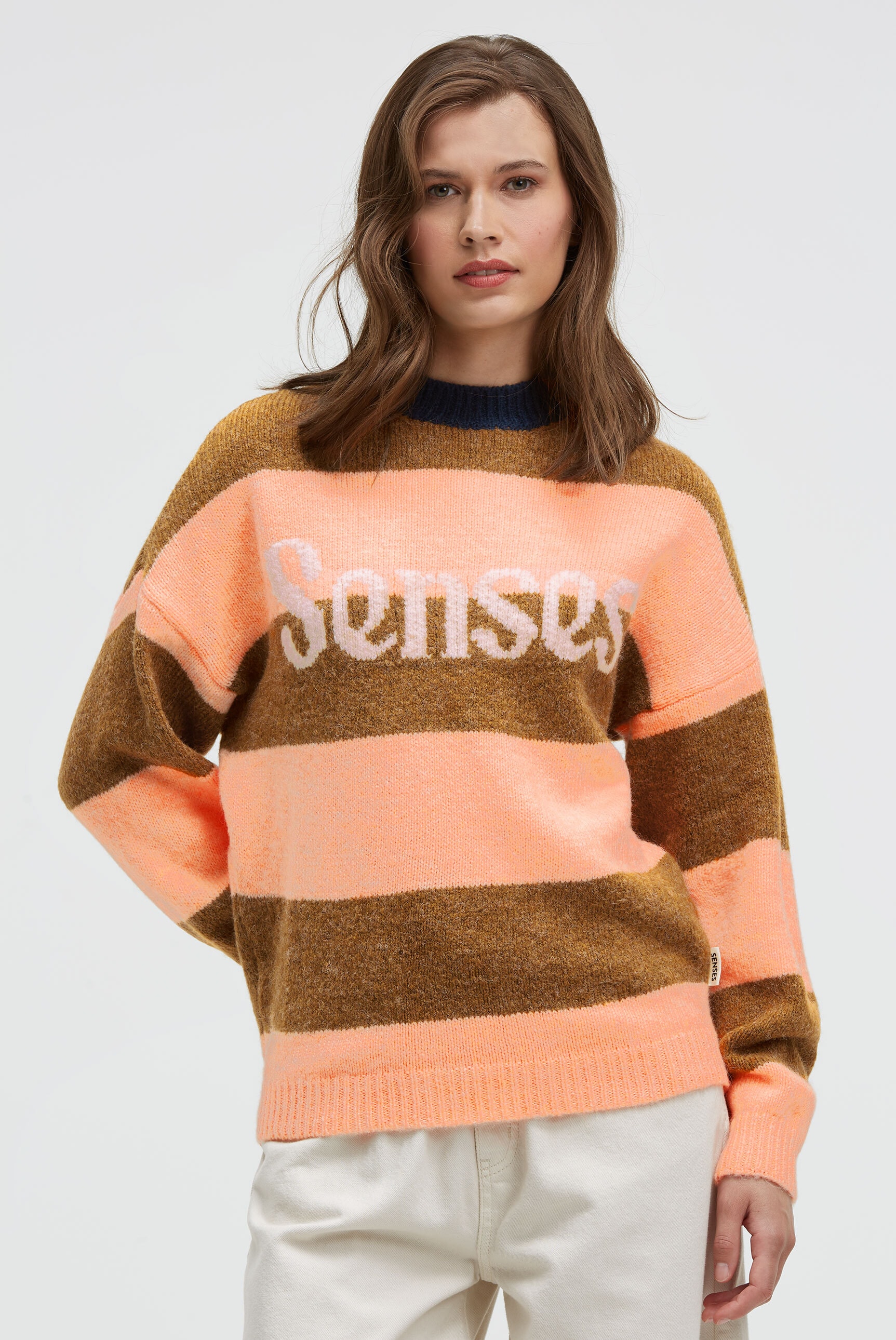 SENSES.THE LABEL Rundhalspullover , mit weicher Haptik
