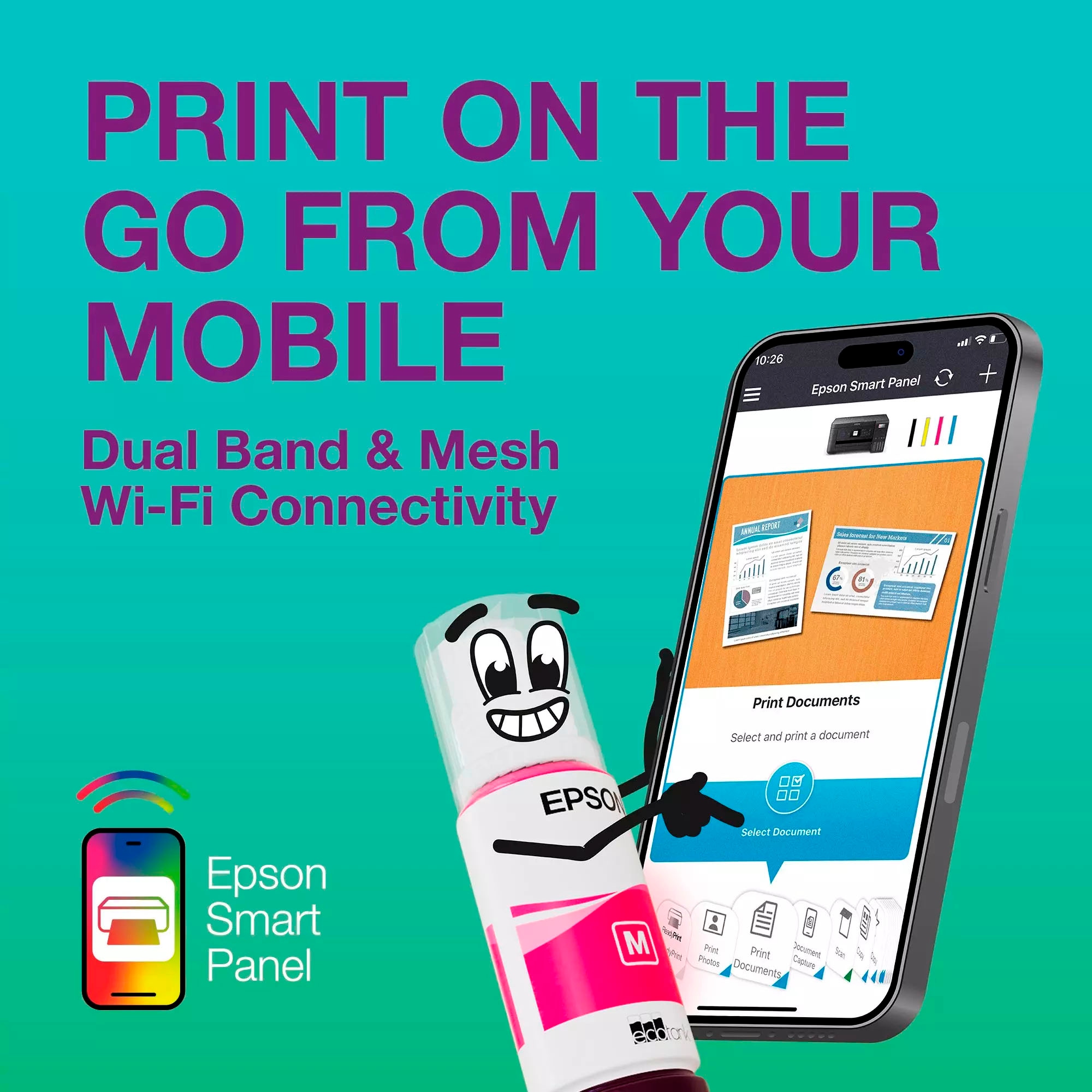 Epson Multifunktionsdrucker »EcoTank ET-3956«