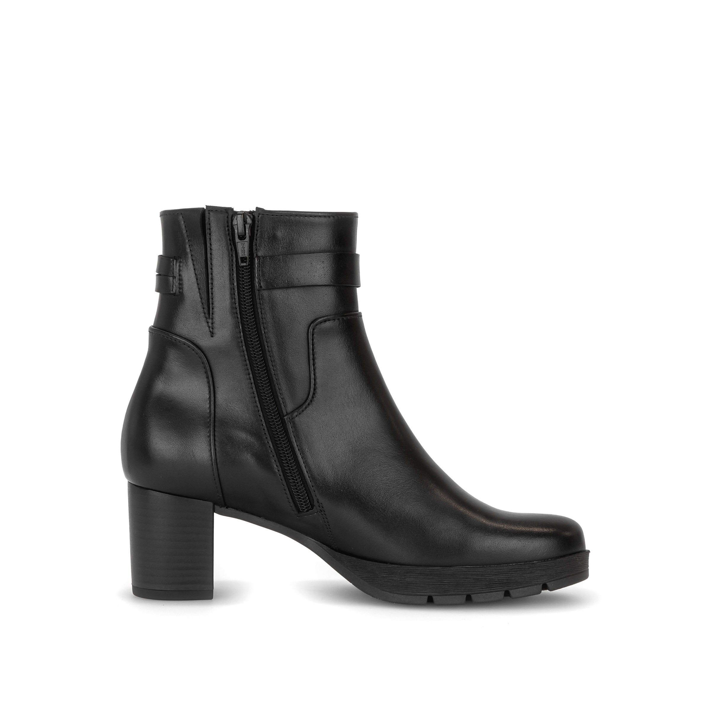 Gabor Stiefelette  Blockabsatz, Ankleboots mit Zierschnalle