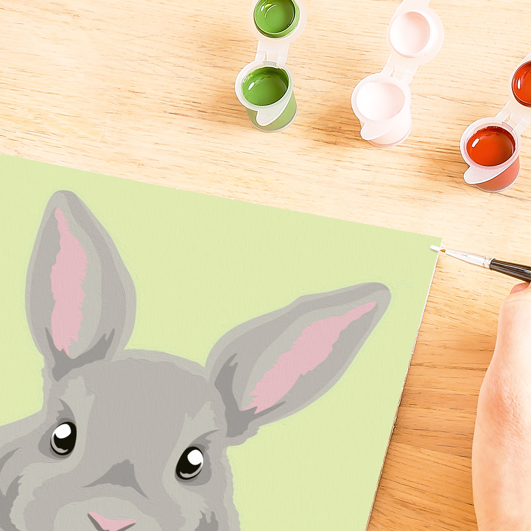 Ravensburger Malen nach Zahlen »CreArt, Niedliches Kaninchen«, Made in Europe