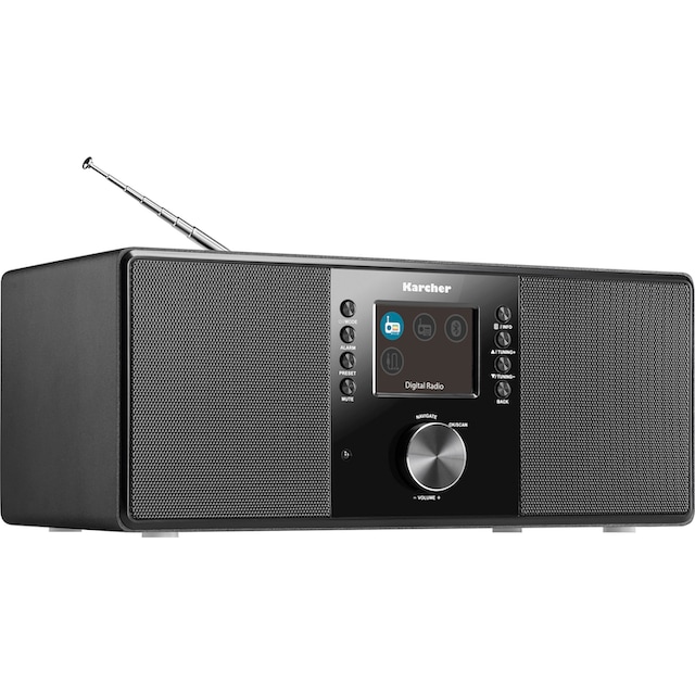 Karcher Digitalradio (DAB+) »DAB 5000+«, (Bluetooth Digitalradio (DAB+)-UKW  mit RDS-FM-Tuner 10 W) | BAUR