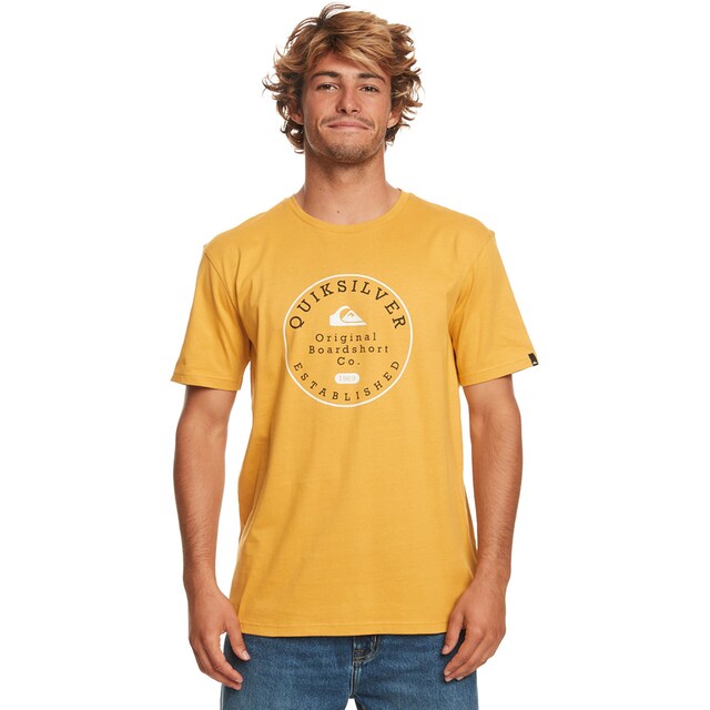 Black Friday Quiksilver T-Shirt »Circle Trim« | BAUR