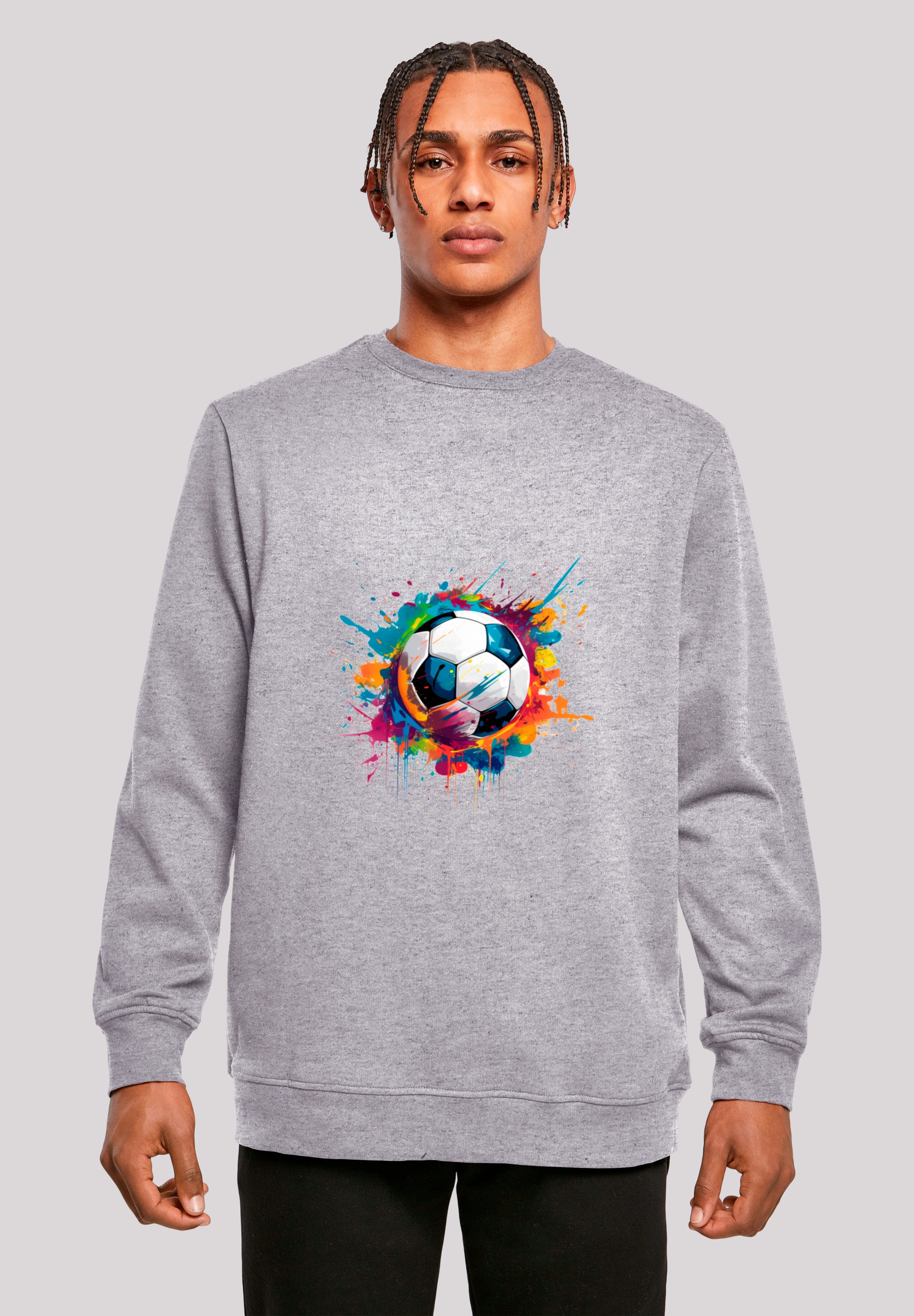 F4NT4STIC Sweatshirt "Bunte Fußball Grafik", Premium Qualität günstig online kaufen